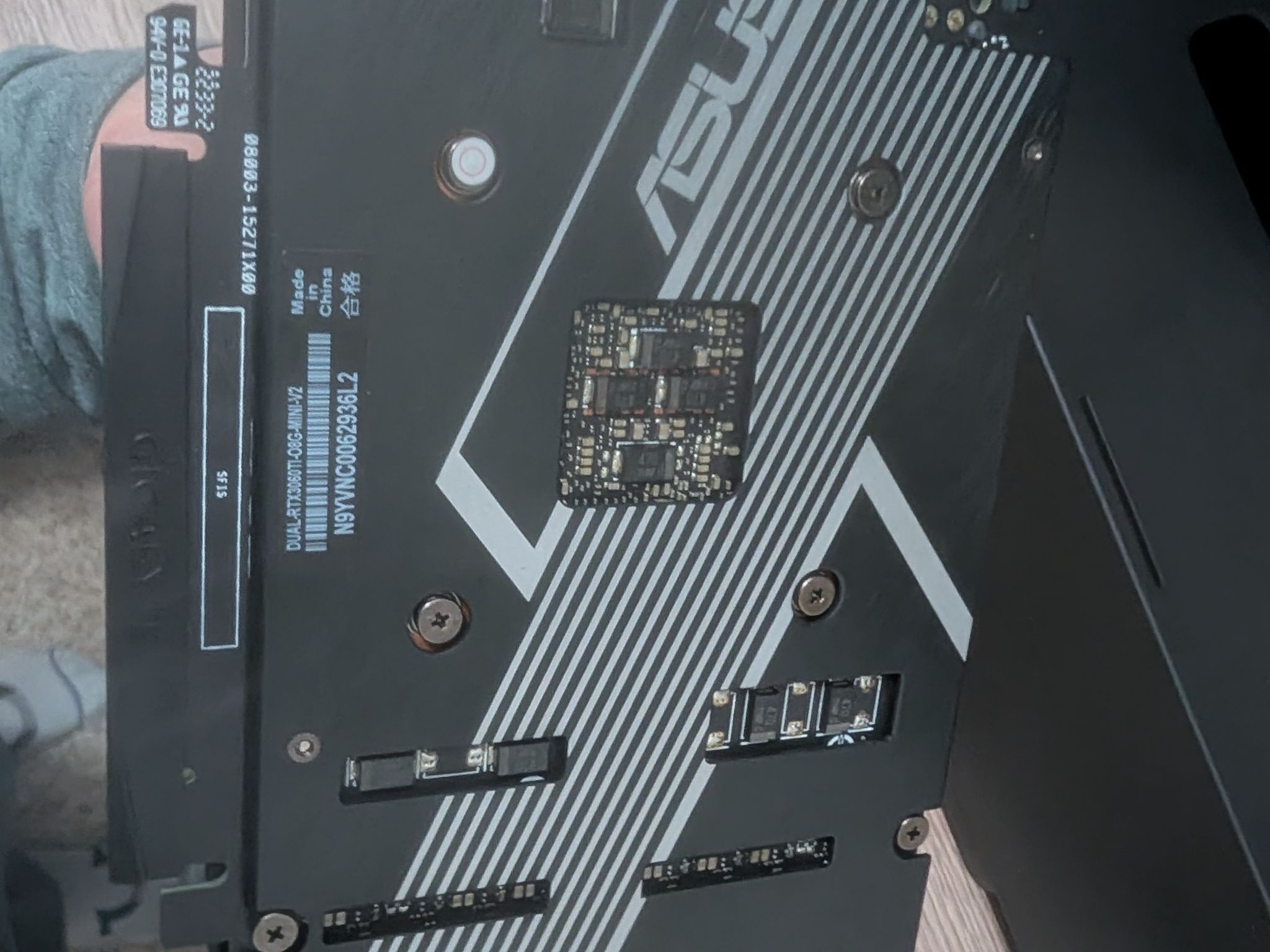 ASUS NVIDIA 3060 TI Mini-V2 OC 8GB