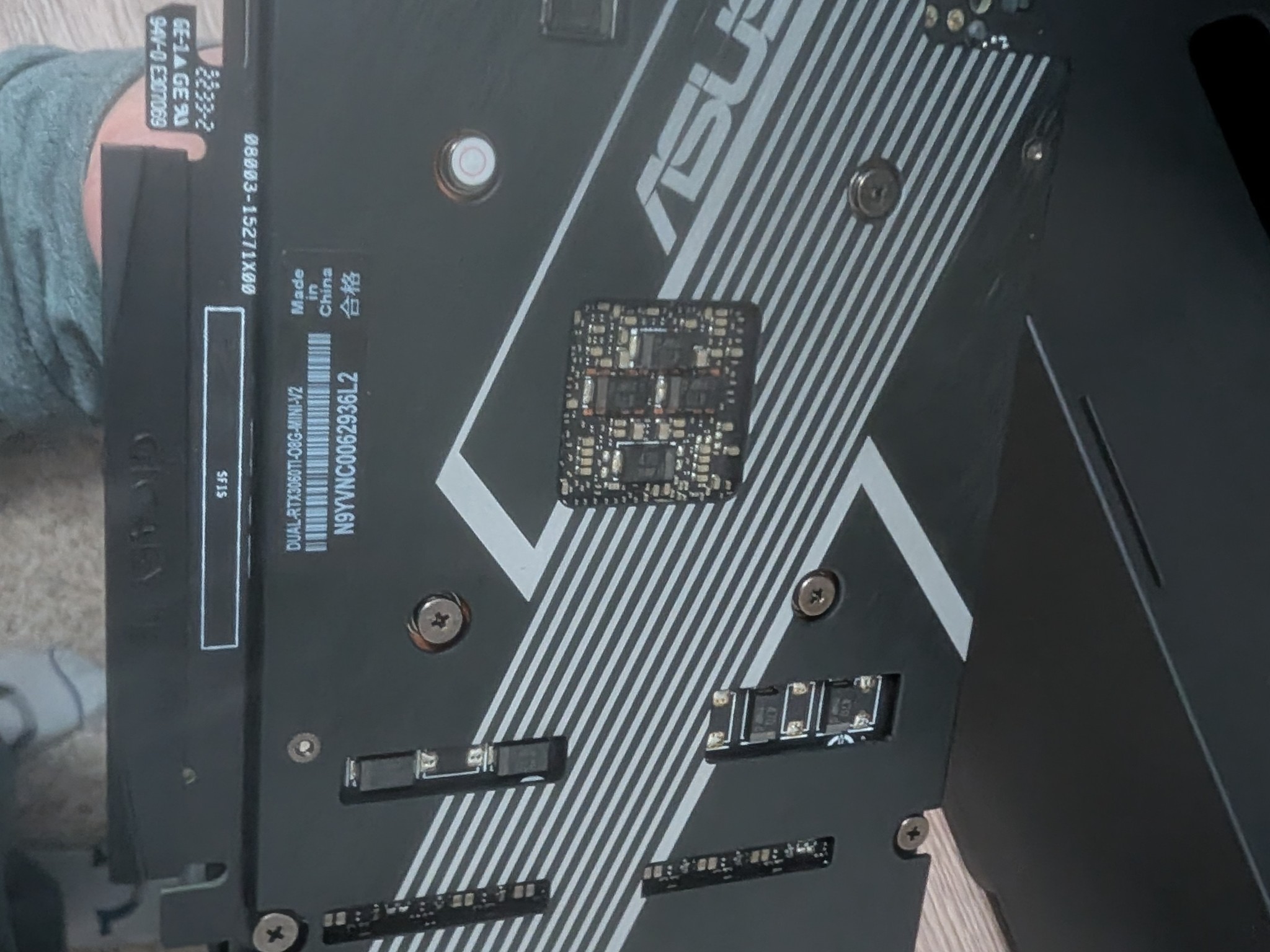 ASUS NVIDIA 3060 TI Mini-V2 OC 8GB
