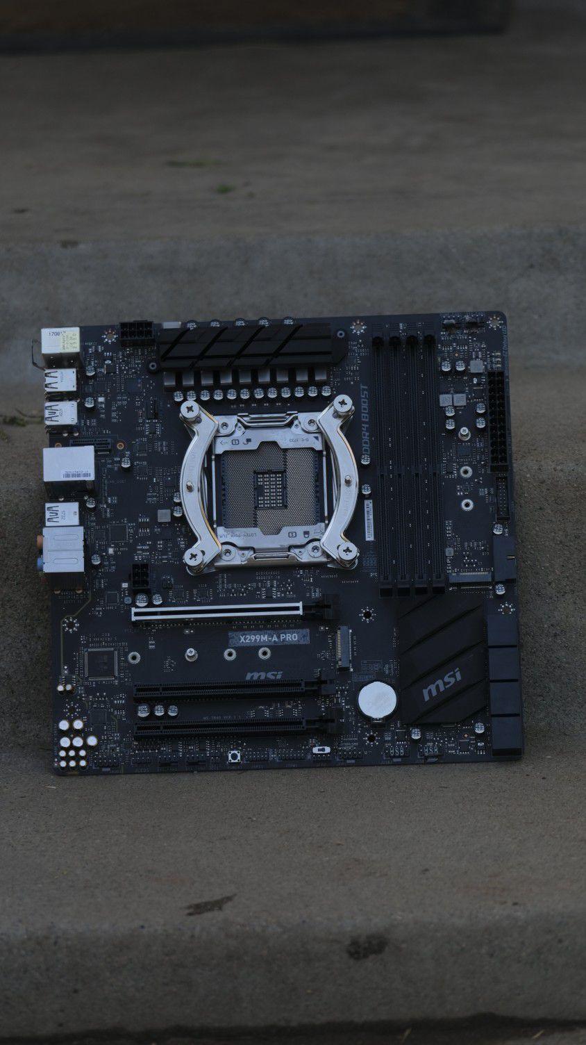 MSI X299M-A PRO