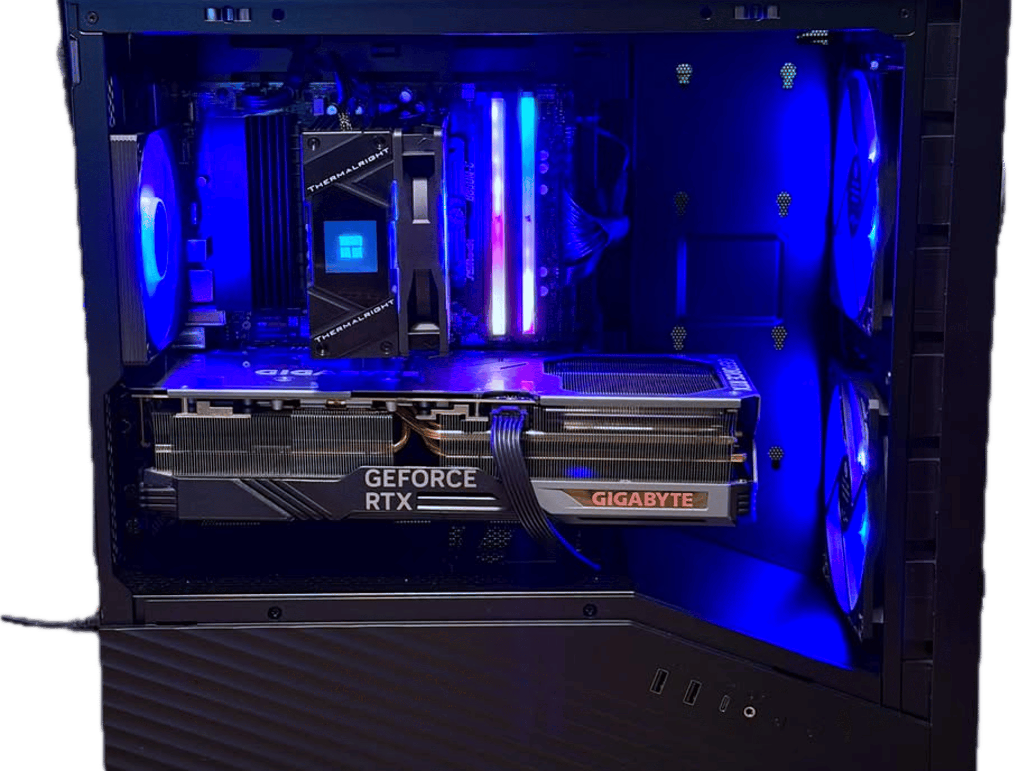 RTX 4080 Gaming PC 🔥 Ryzen X3D • 32GB DDR5 • RGB LCD Build • 1440p/4K Beast
