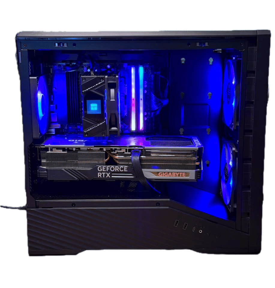 RTX 4080 Gaming PC 🔥 Ryzen X3D • 32GB DDR5 • RGB LCD Build • 1440p/4K Beast