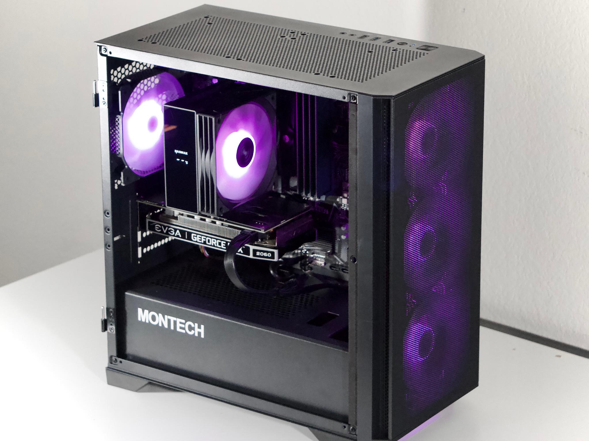 🟣 Ryzen 5 5500 + RTX 2060 | 16GB DDR4 | 1TB NVMe | 650W | Mostly NEW Parts | WiFi/BT | FREE Ship!