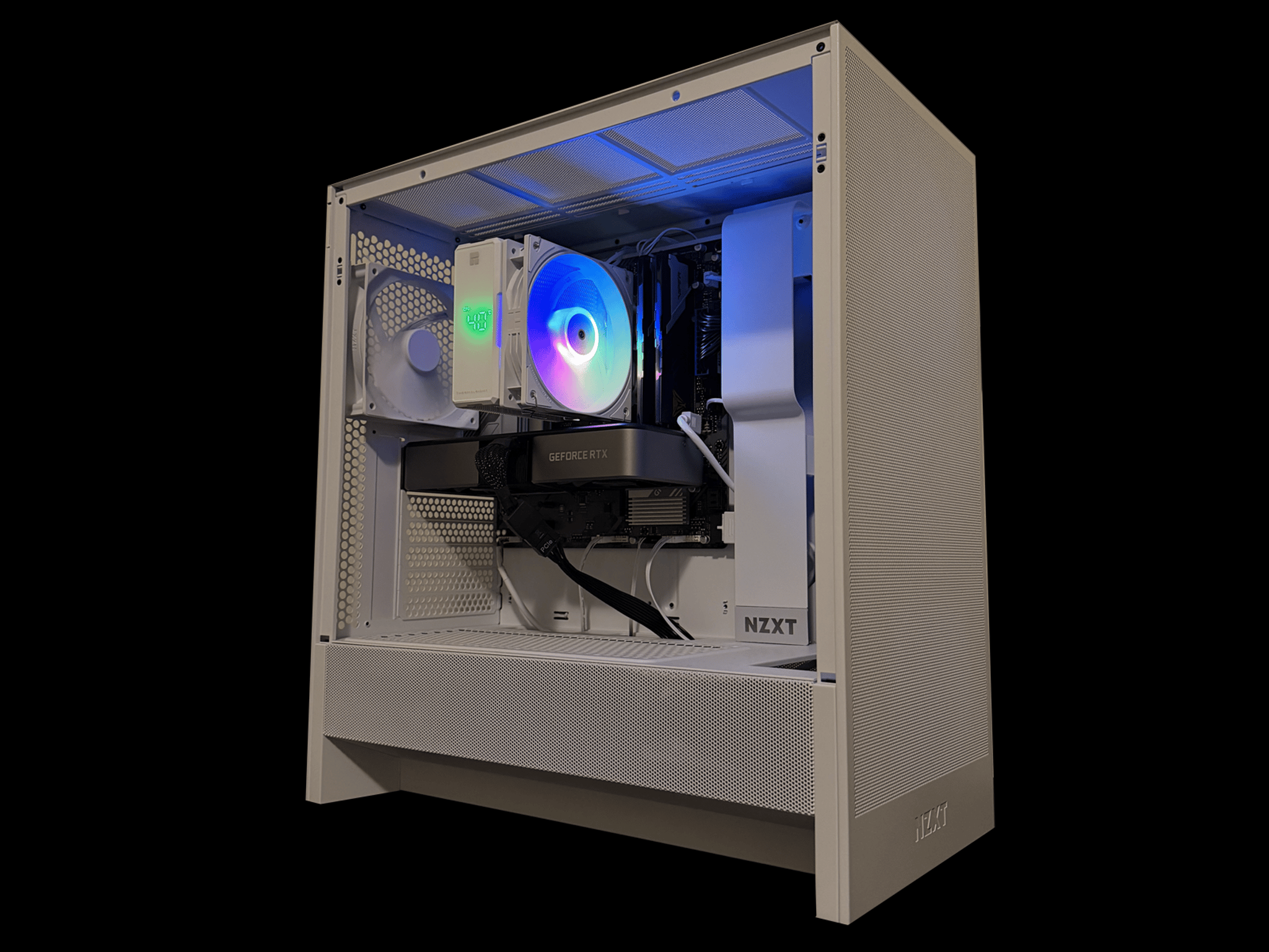 Nvidia 3070 - 7600X - 32GB RAM - NZXT H5 - Whiteout gaming pc