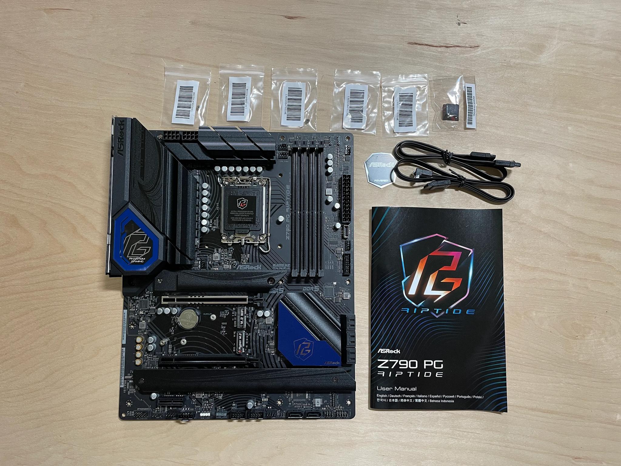 *NEW, OPEN BOX* ASRock Z790 PG Riptide DDR5 - Intel 12th, 13th, 14th Gen