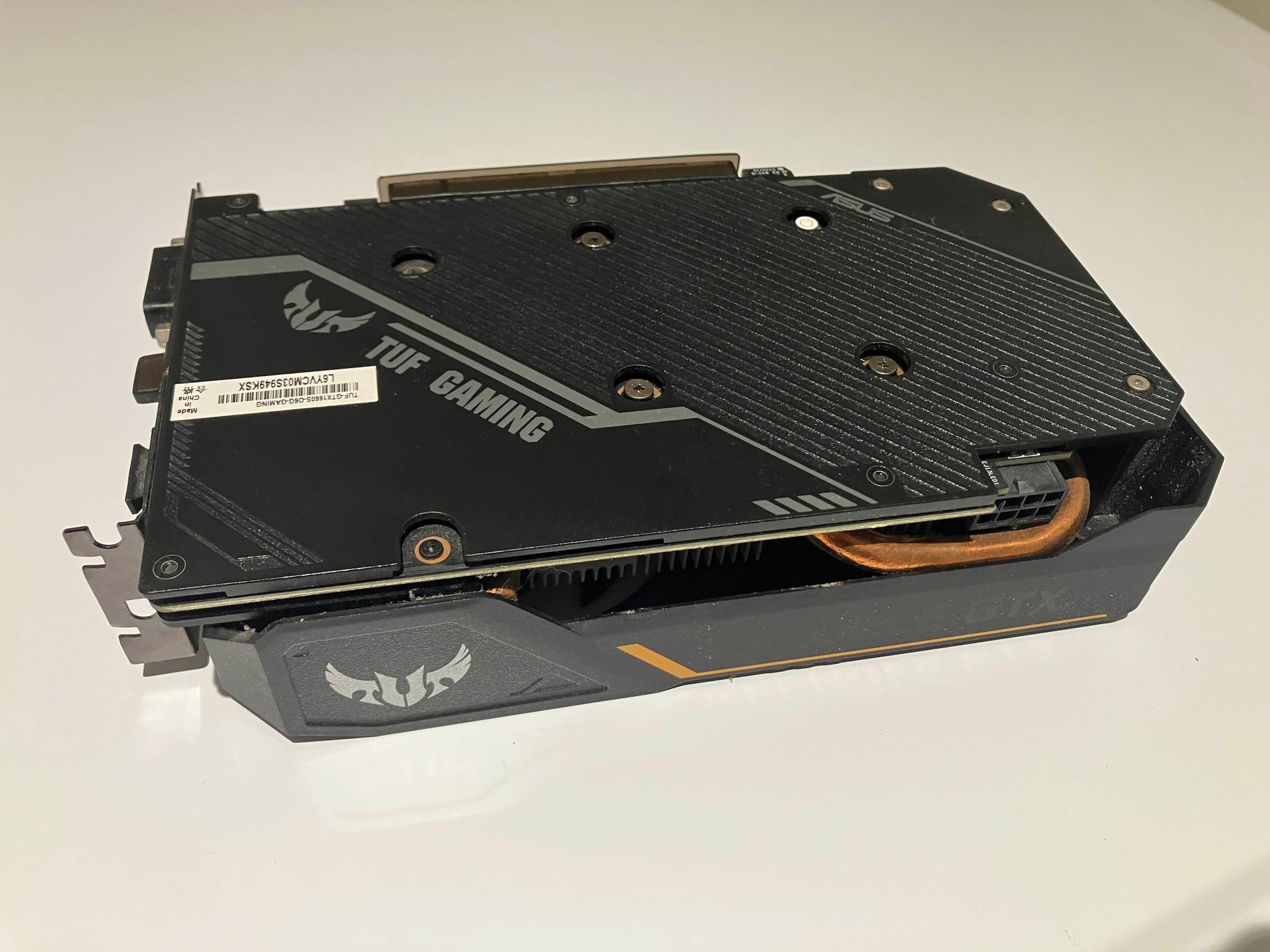 Asus TUF GAMING OC GeForce GTX 1660 SUPER
