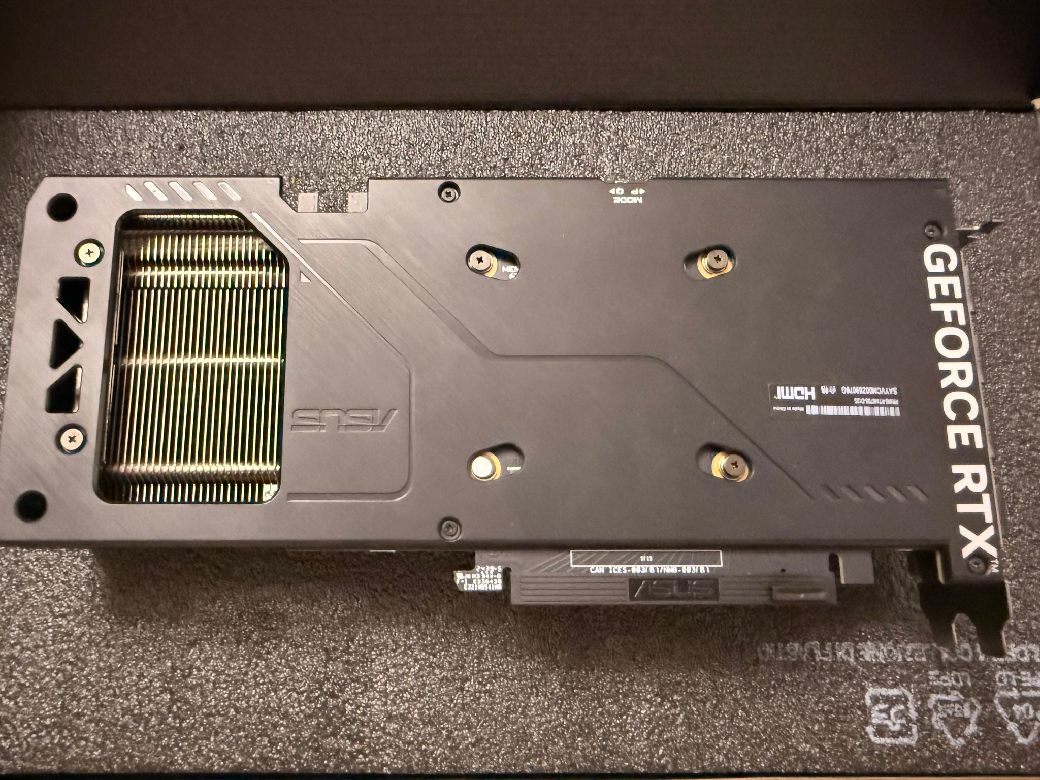 ASUS PRIME nVIDIA GeForce RTX 4070 Super OC edition 12GB GDDR6X