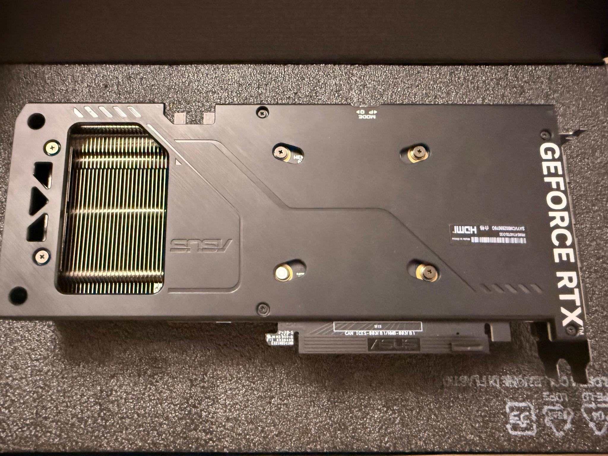 ASUS PRIME nVIDIA GeForce RTX 4070 Super OC edition 12GB GDDR6X