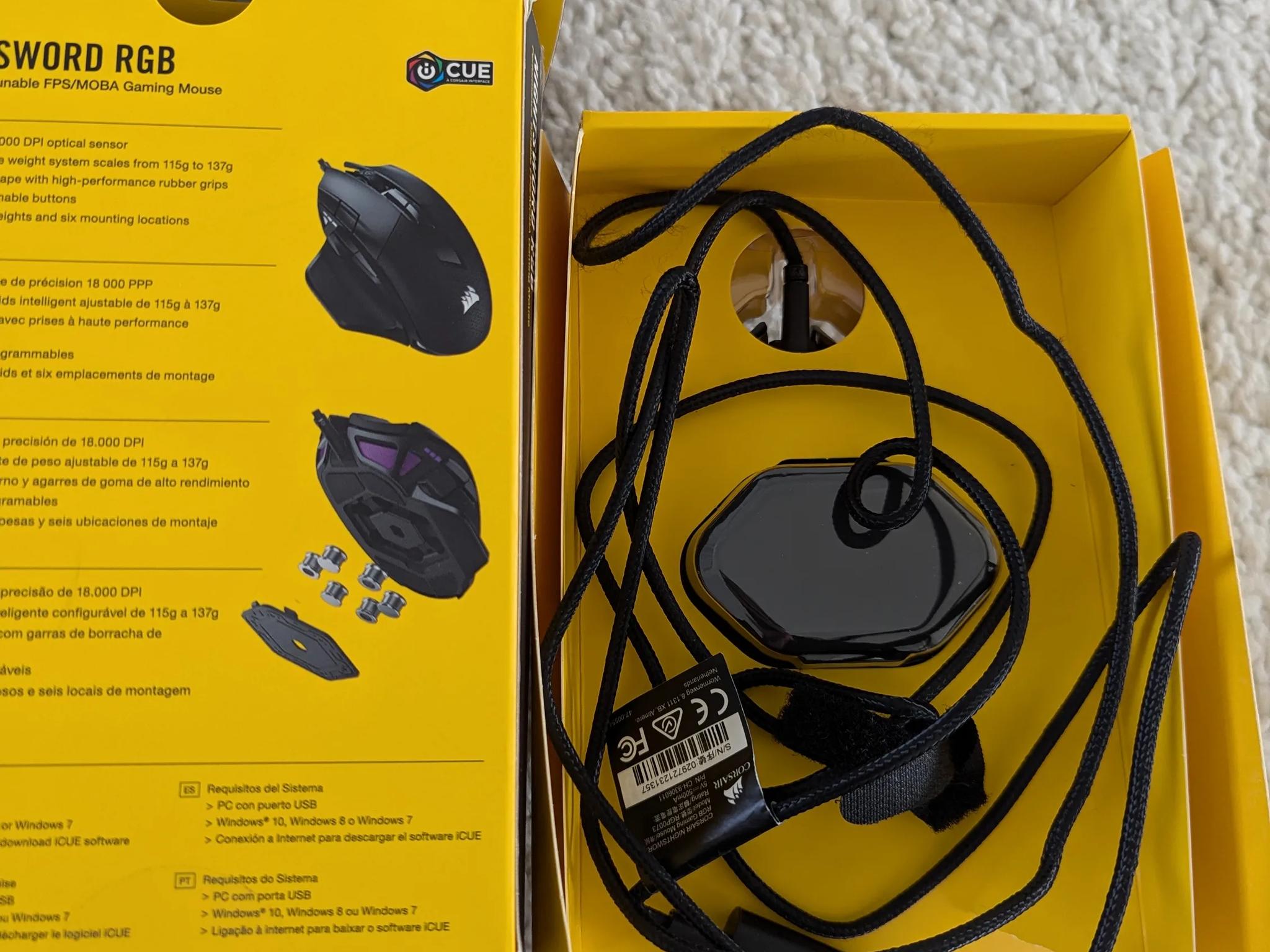 CORSAIR NIGHTSWORD RGB Gaming Mouse
