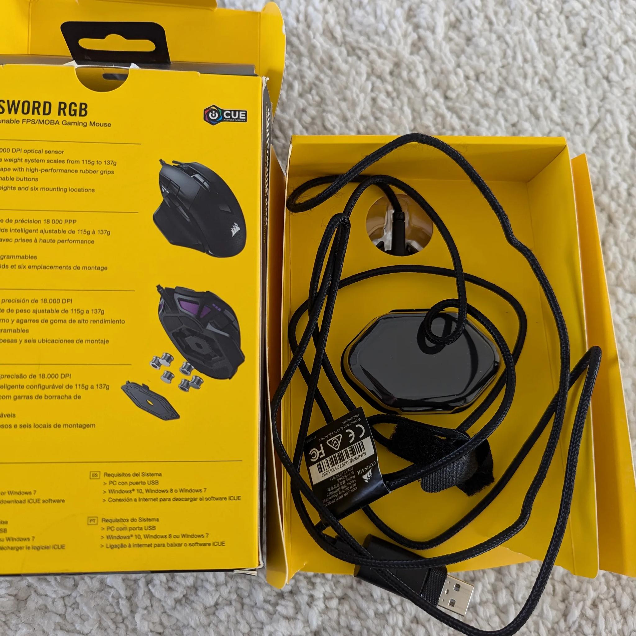 CORSAIR NIGHTSWORD RGB Gaming Mouse