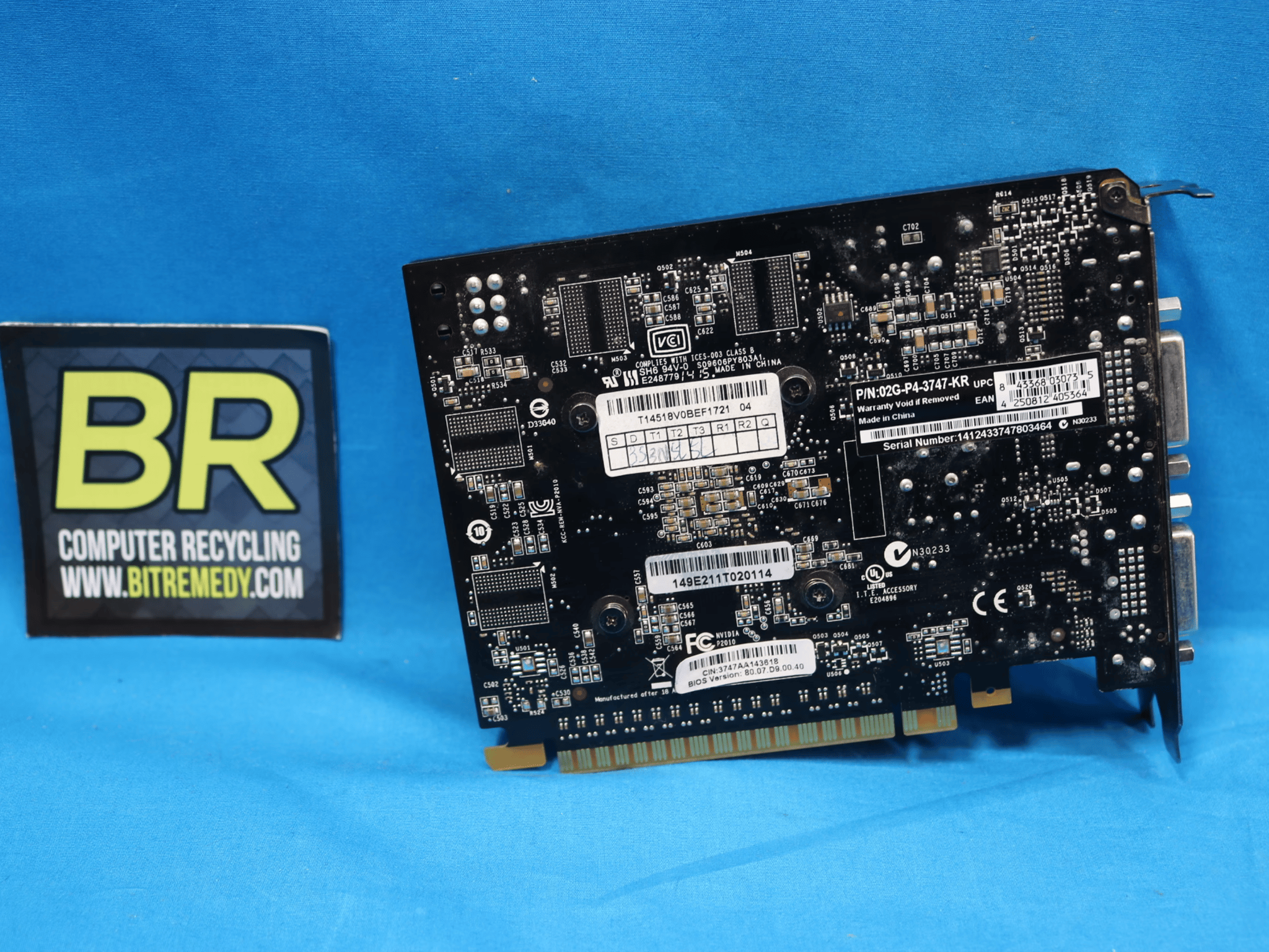 Dual Slot EVGA GeForce GT 740 SC 2GB GDDR5 Desktop GPU 02G-P4-3747-KR