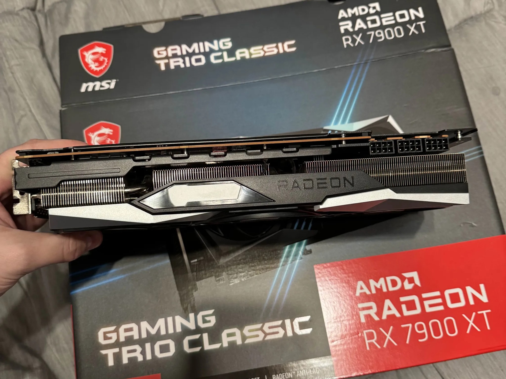 AMD MSI RX 7900 XT GAMING TRIO CLASSIC 20G Used Great Condition