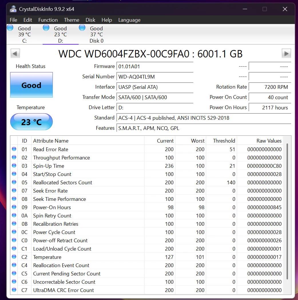 Western Digital WD Black 6TB Performance Desktop Hard Drive - Image 4