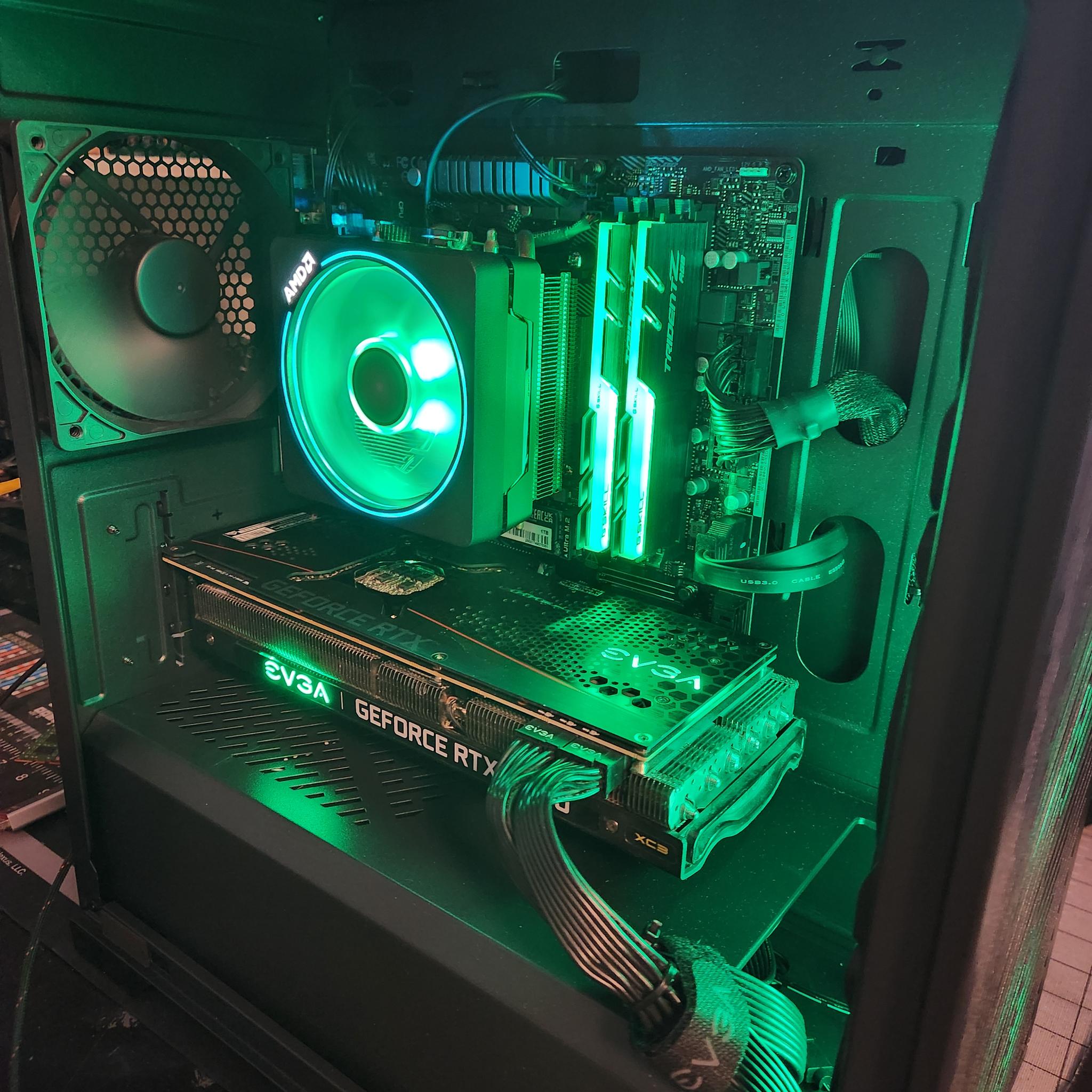 THE GREEN MONSTER 3!!!, 1440P gaming/ streaming pc!