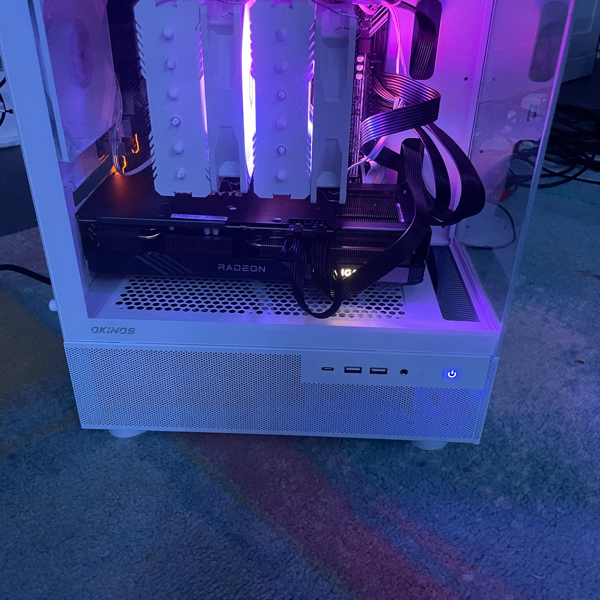 Mid Range Gaming Pc Radeon RX 7600 XT Ryzen 5 5600
