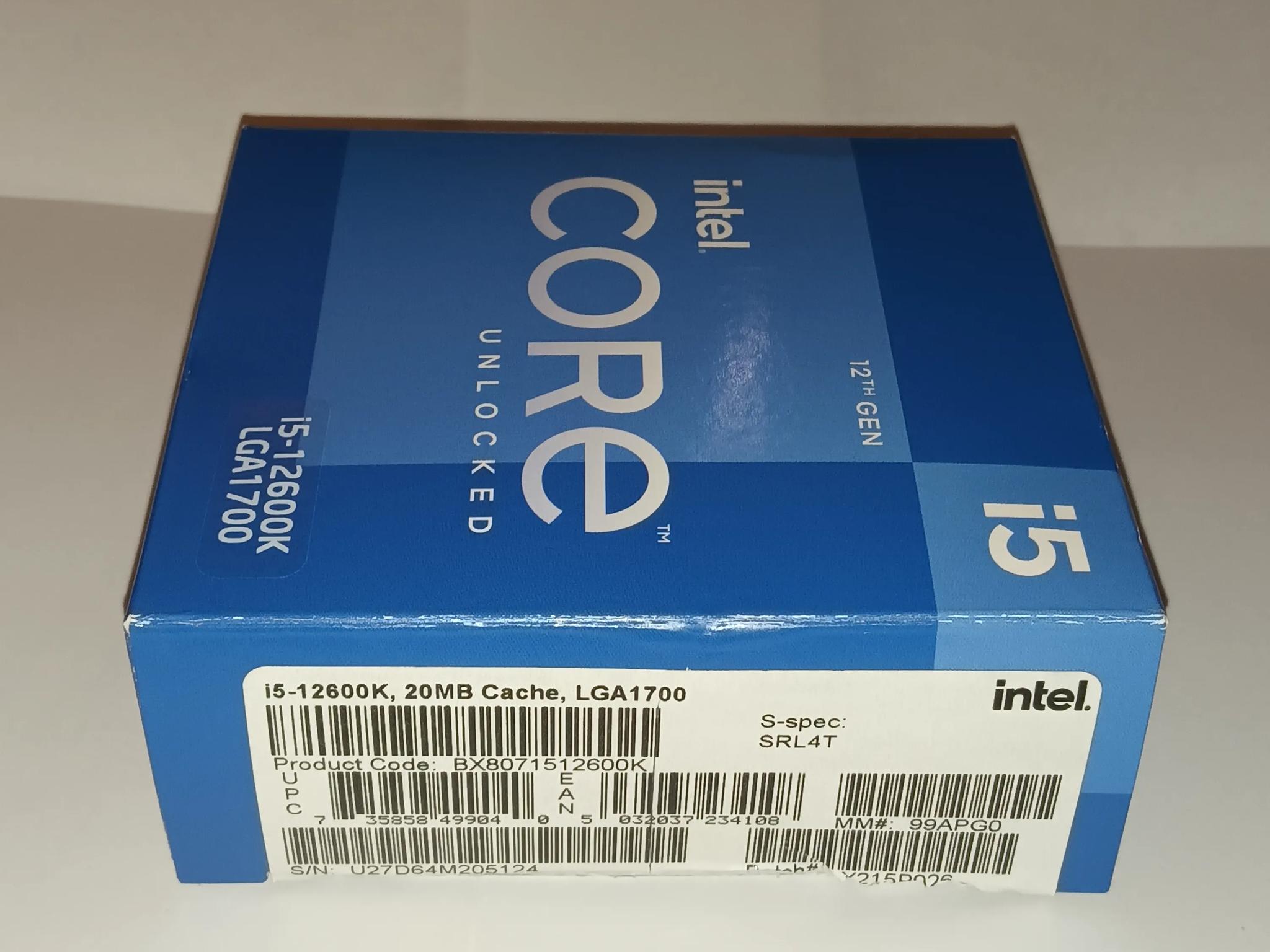 Intel Core i5 12600K