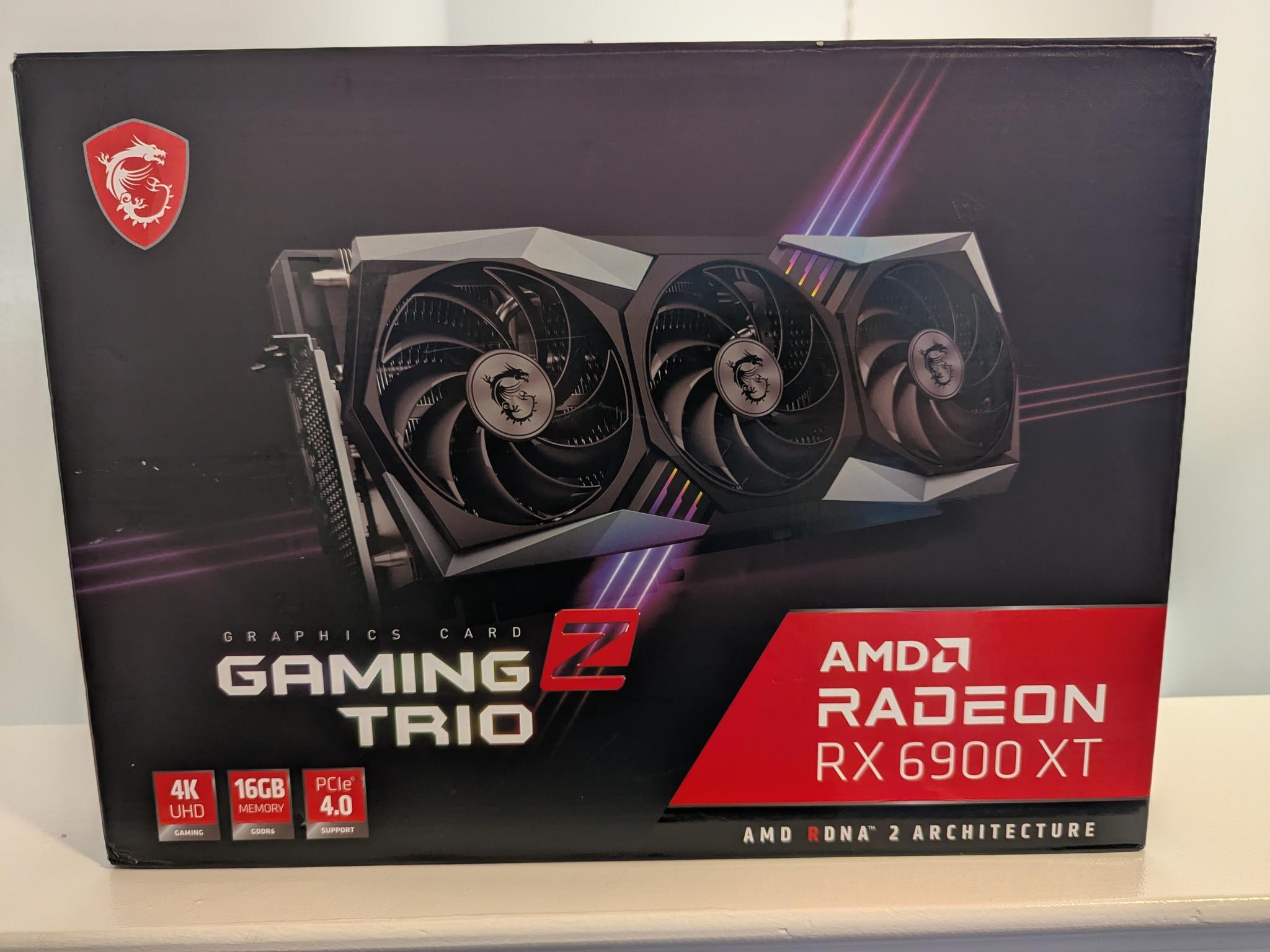 MSI Radeon RX 6900 XT GAMING Z TRIO 16G