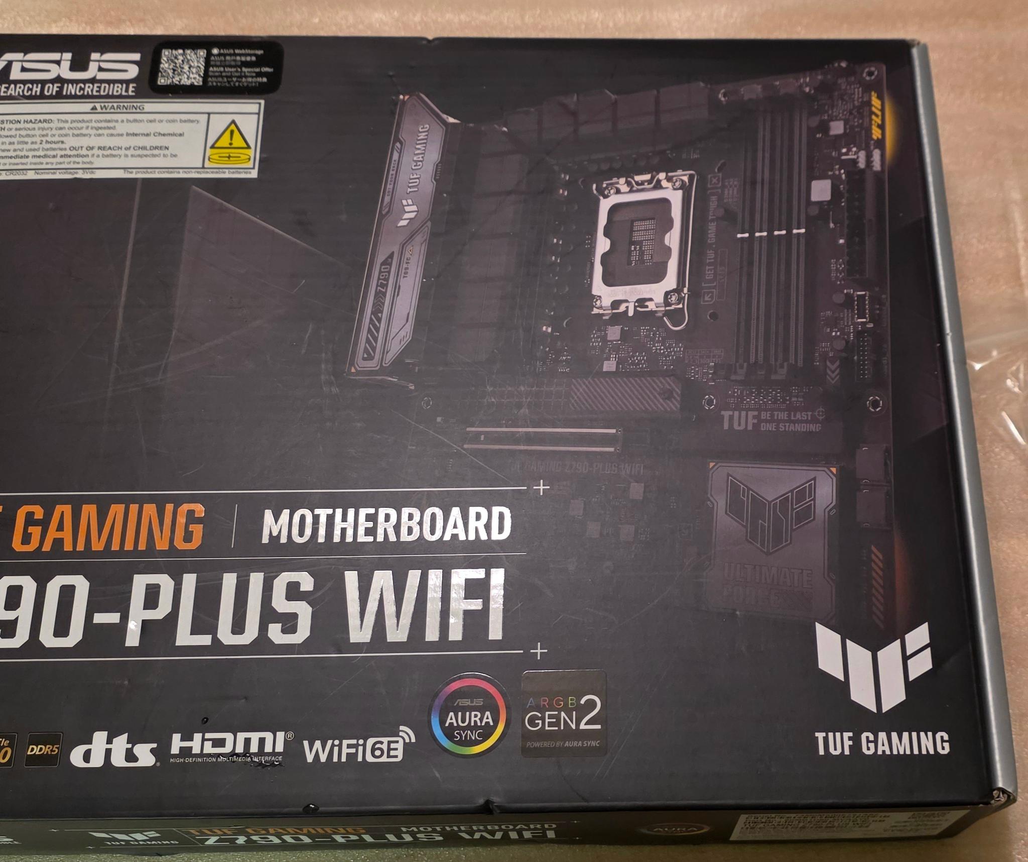 COMBO ASUS TUF GAMING Z790-PLUS WIFI AND 16 GB DDR5 Ram