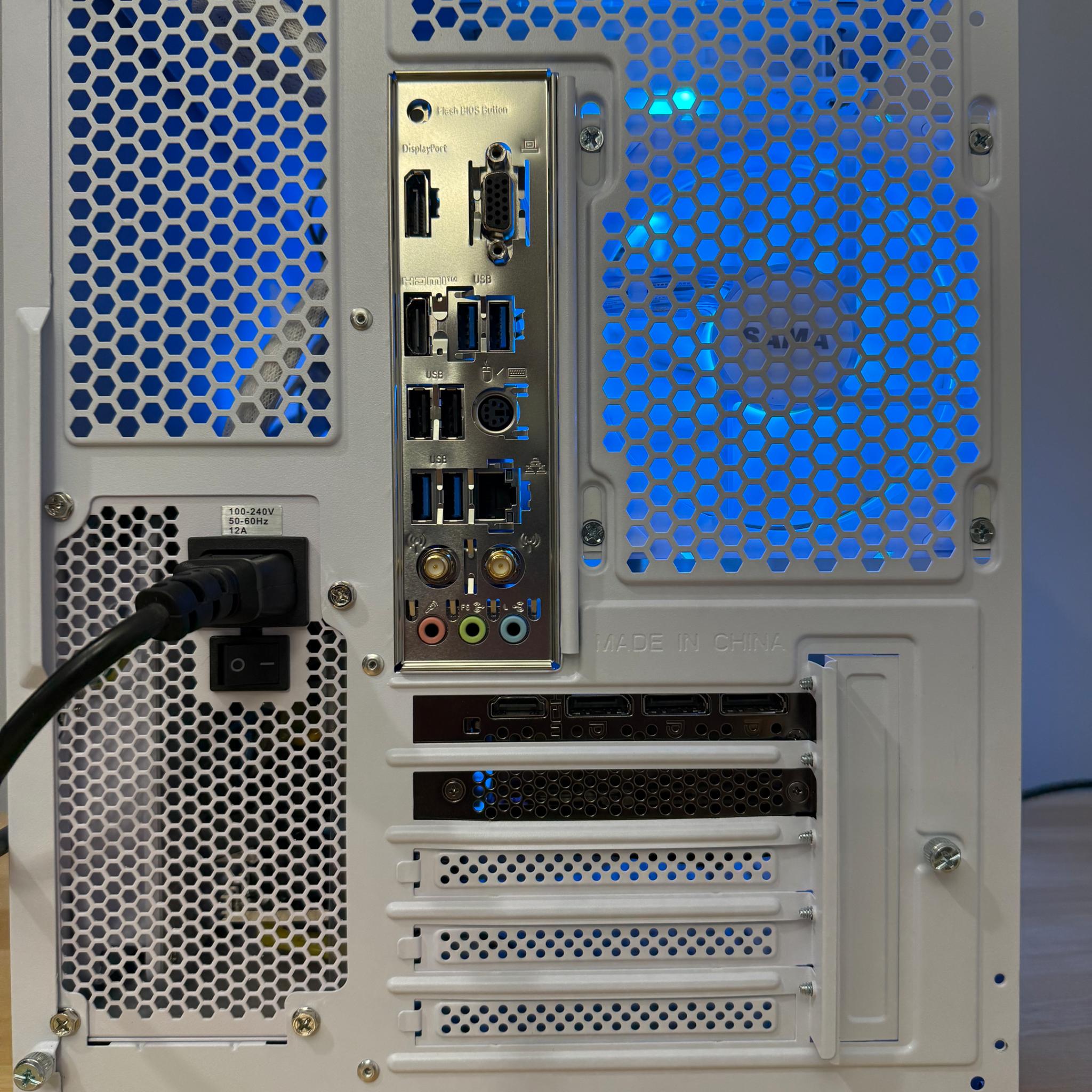 🧊ICE🧊-High End Liquid Cooled Gaming PC-RTX 3080 TI 12GB-Ryzen 7 5700X3D-32GB Ram-1TB SSD