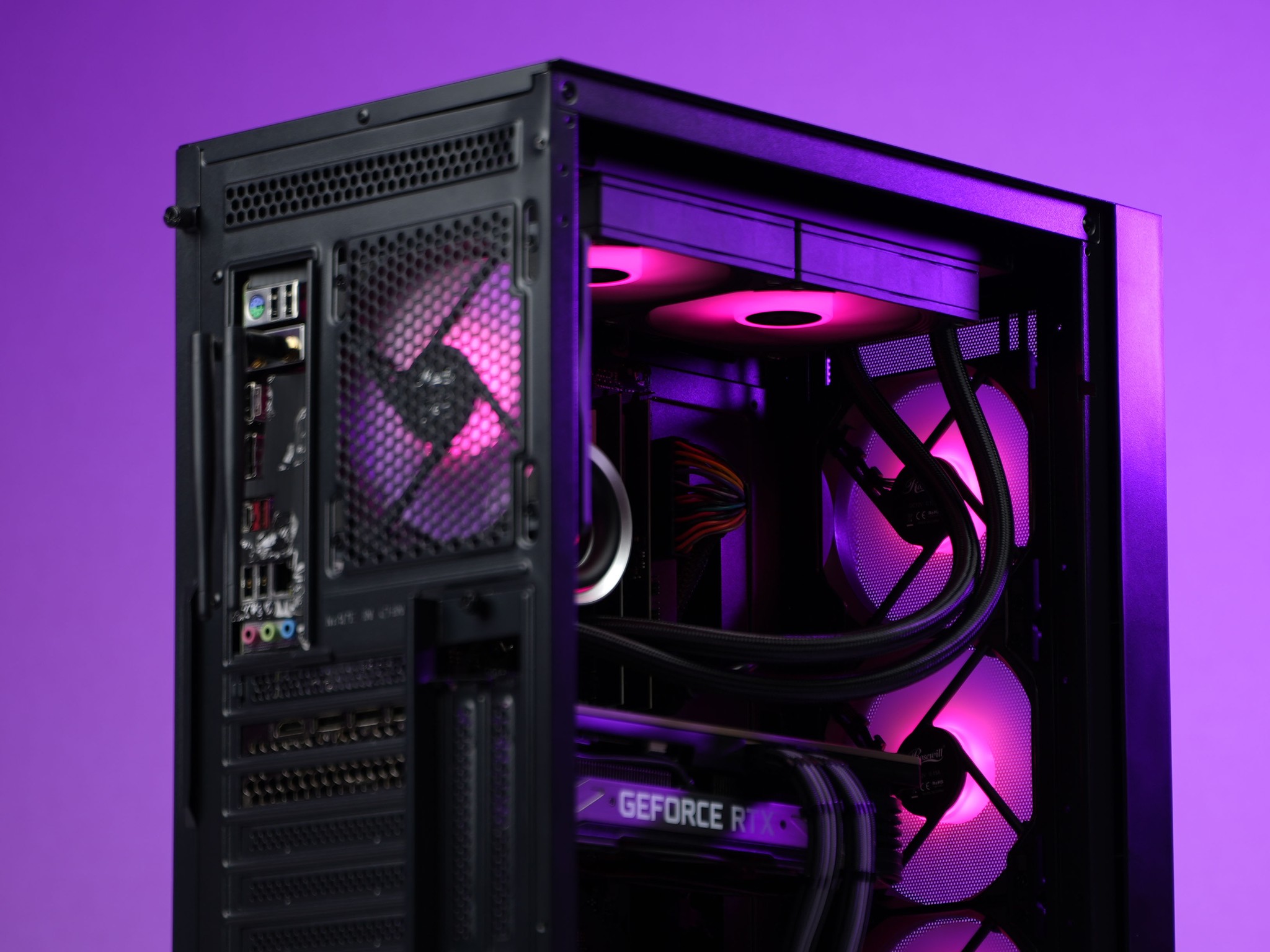“ECORFORM” RTX 3080 Intel Core i7 13700K 32GB 1TB Windows 11 Workstation Gaming PC