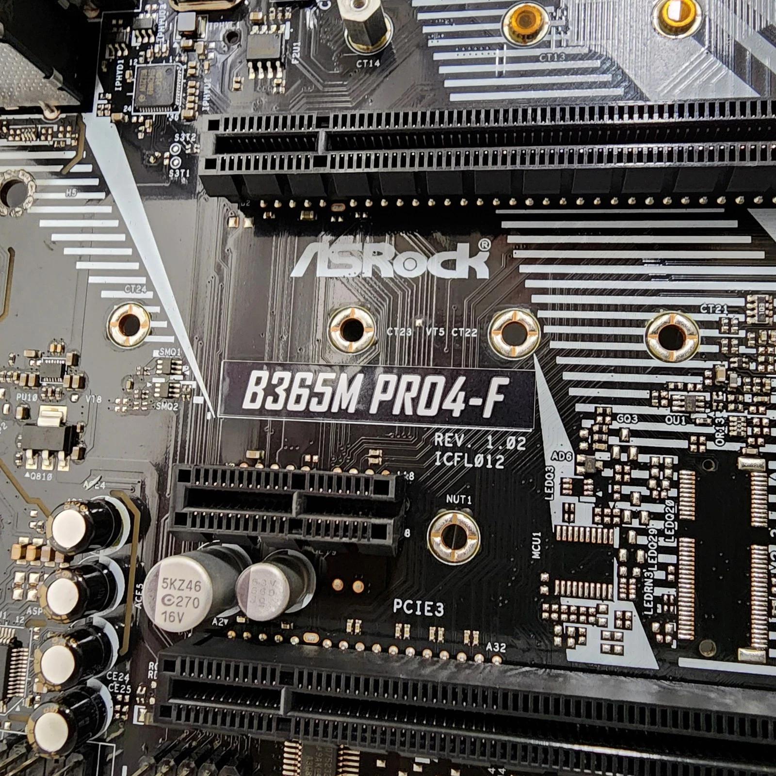 UPDATED BIOS ASRock B365M Pro4-F DDR4 LGA1151 MATX MOTHERBOARD