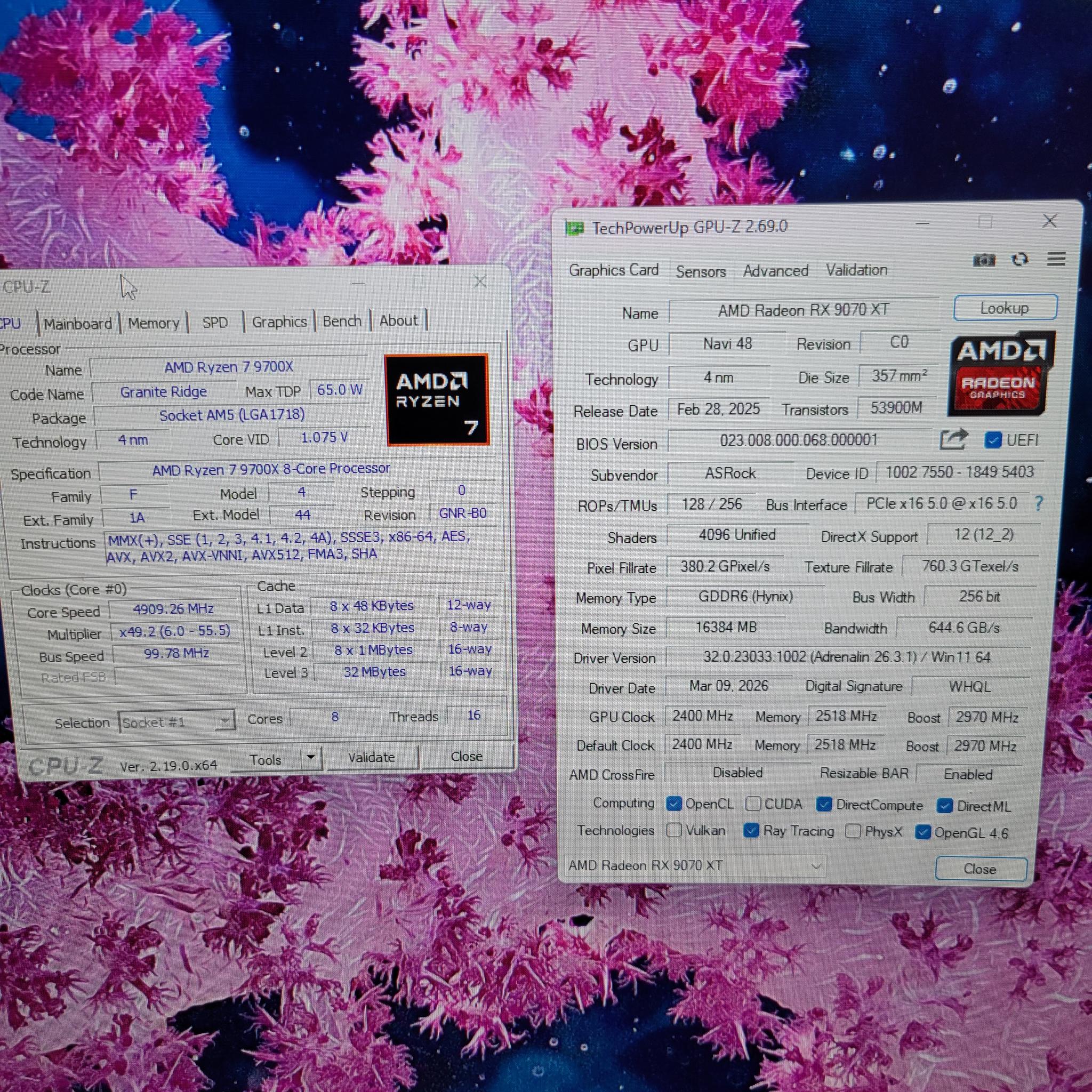 Gaming PC 9700x - 9070 XT - B850 Steel Legend Wifi - 32GB 6400MHz - 1TB SSD NVME - Lian Li