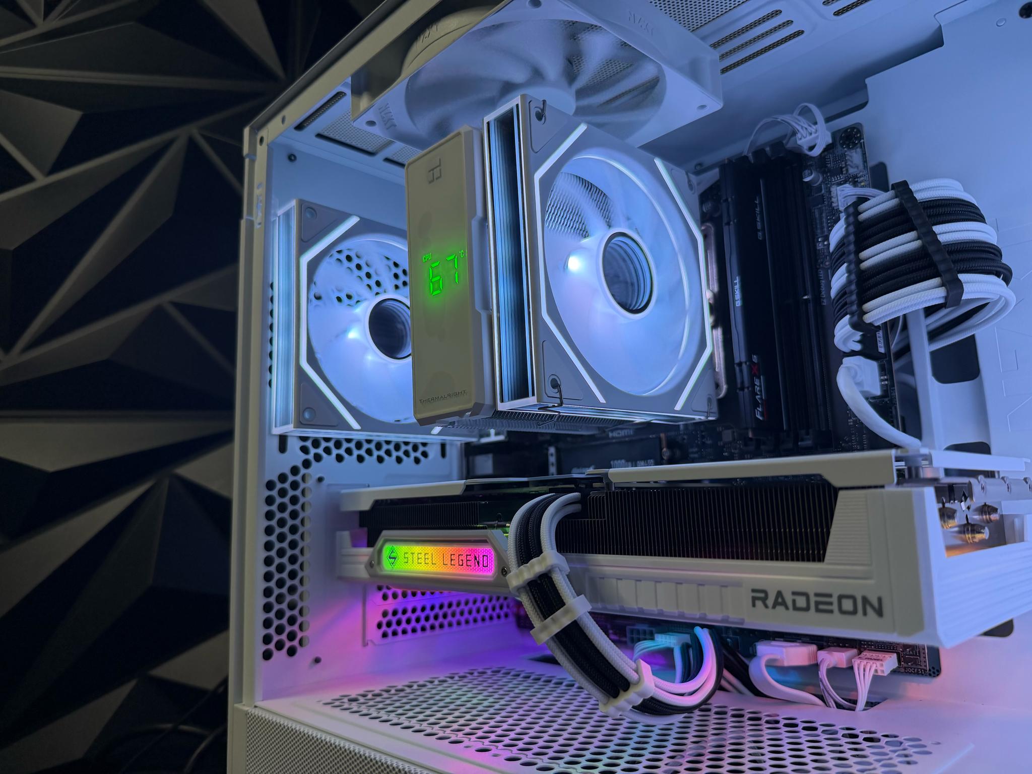⚪⚫⚡ MID YANG BANG ⚡⚫⚪ Ryzen 5 9600X| RX 9060XT| 16 GB DDR5| 1.25 TB NVMe| 650W PSU