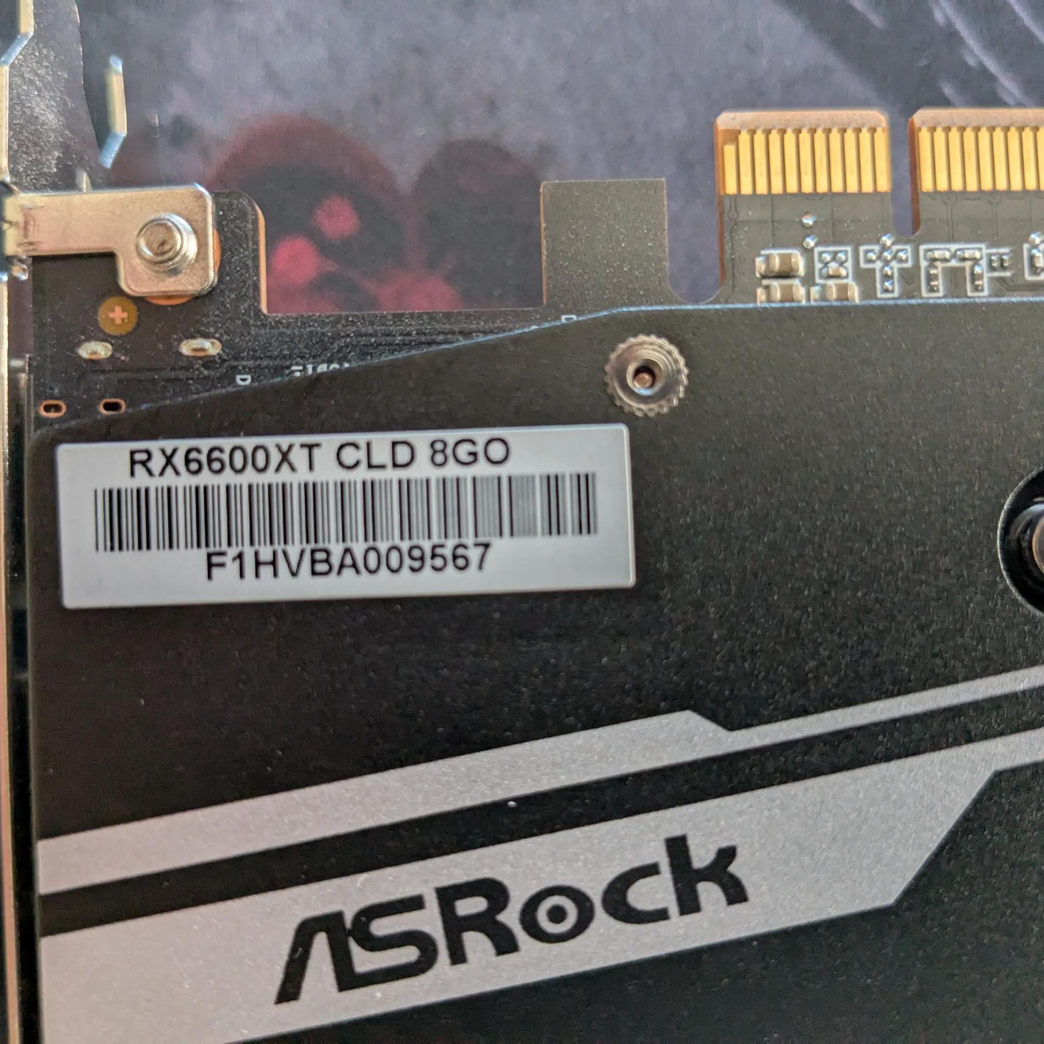 ASRock RX 6600 XT Challenger OC Edition with Box