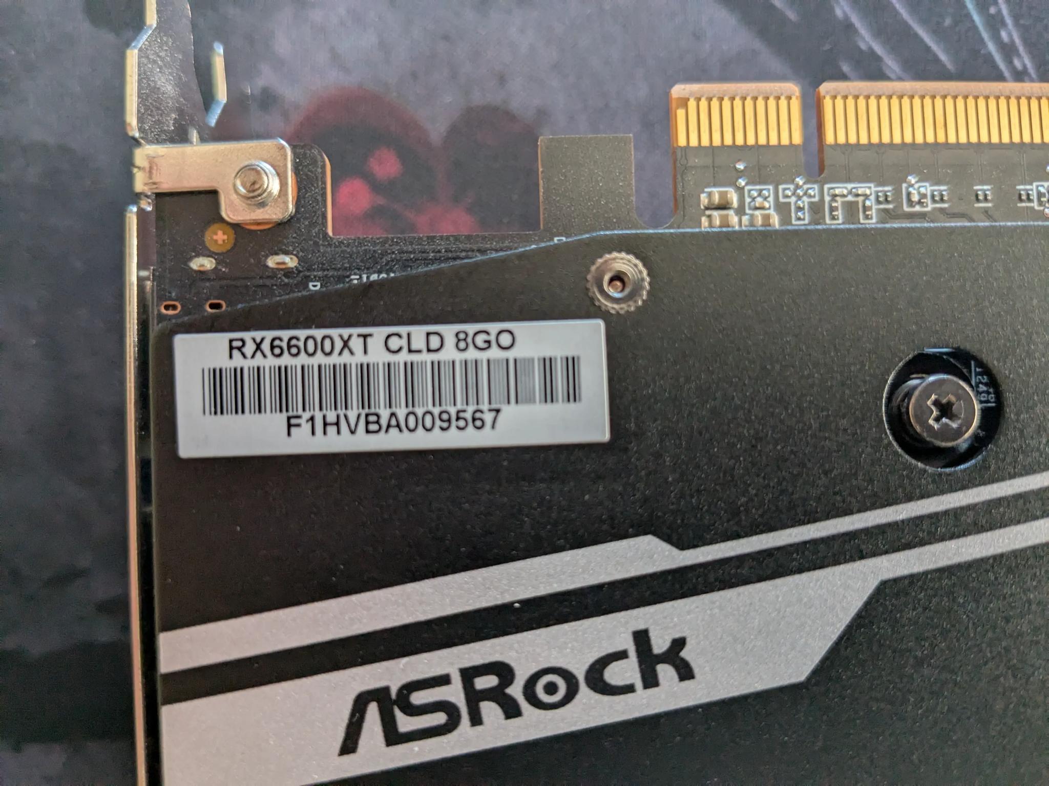 ASRock RX 6600 XT Challenger OC Edition with Box