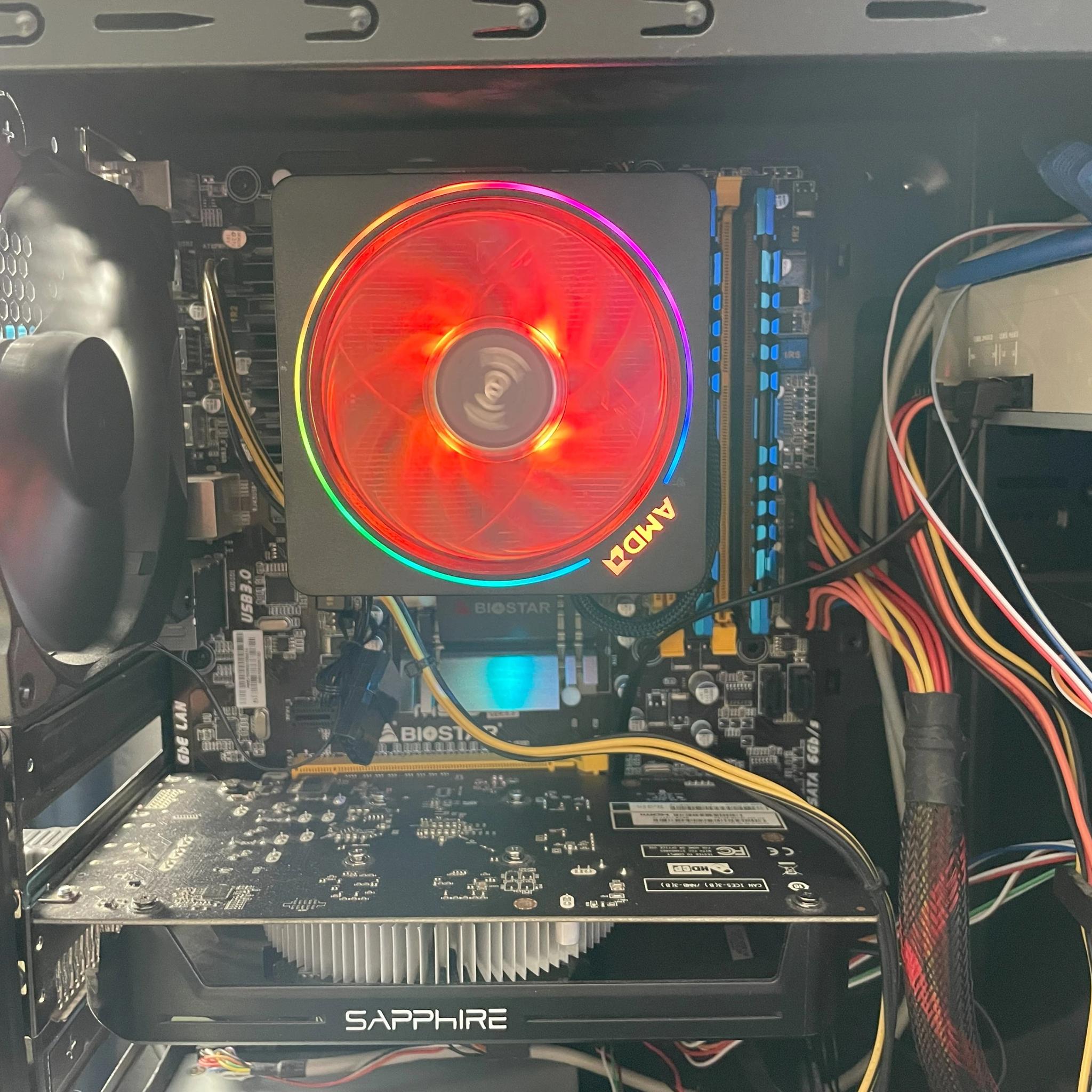 Starter AM3+ gaming rig, fully upgradable! See details!