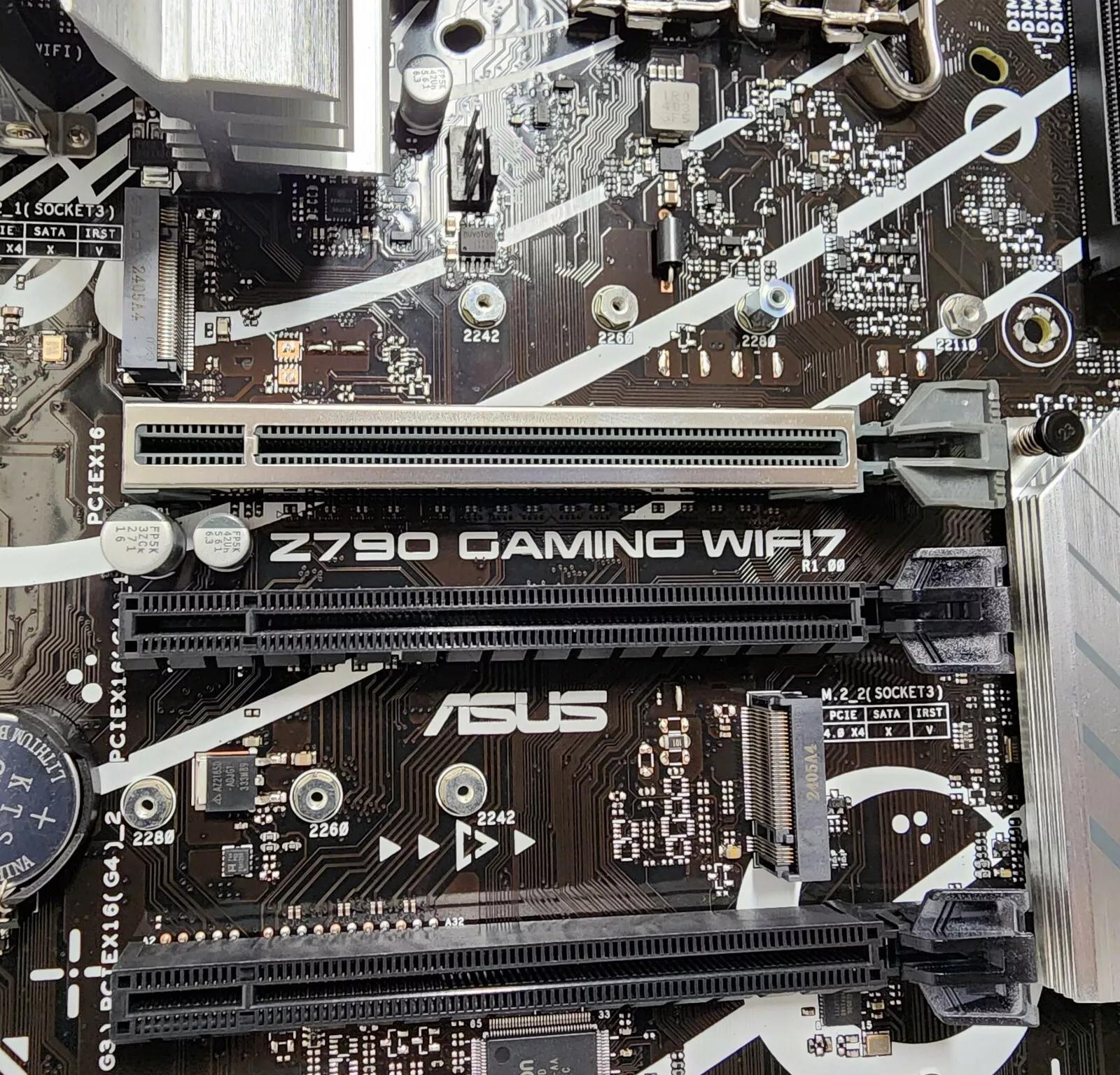 UPDATED BIOS ASUS Z790 GAMING WIFI7 DDR5 LGA 1700 MOTHERBOARD