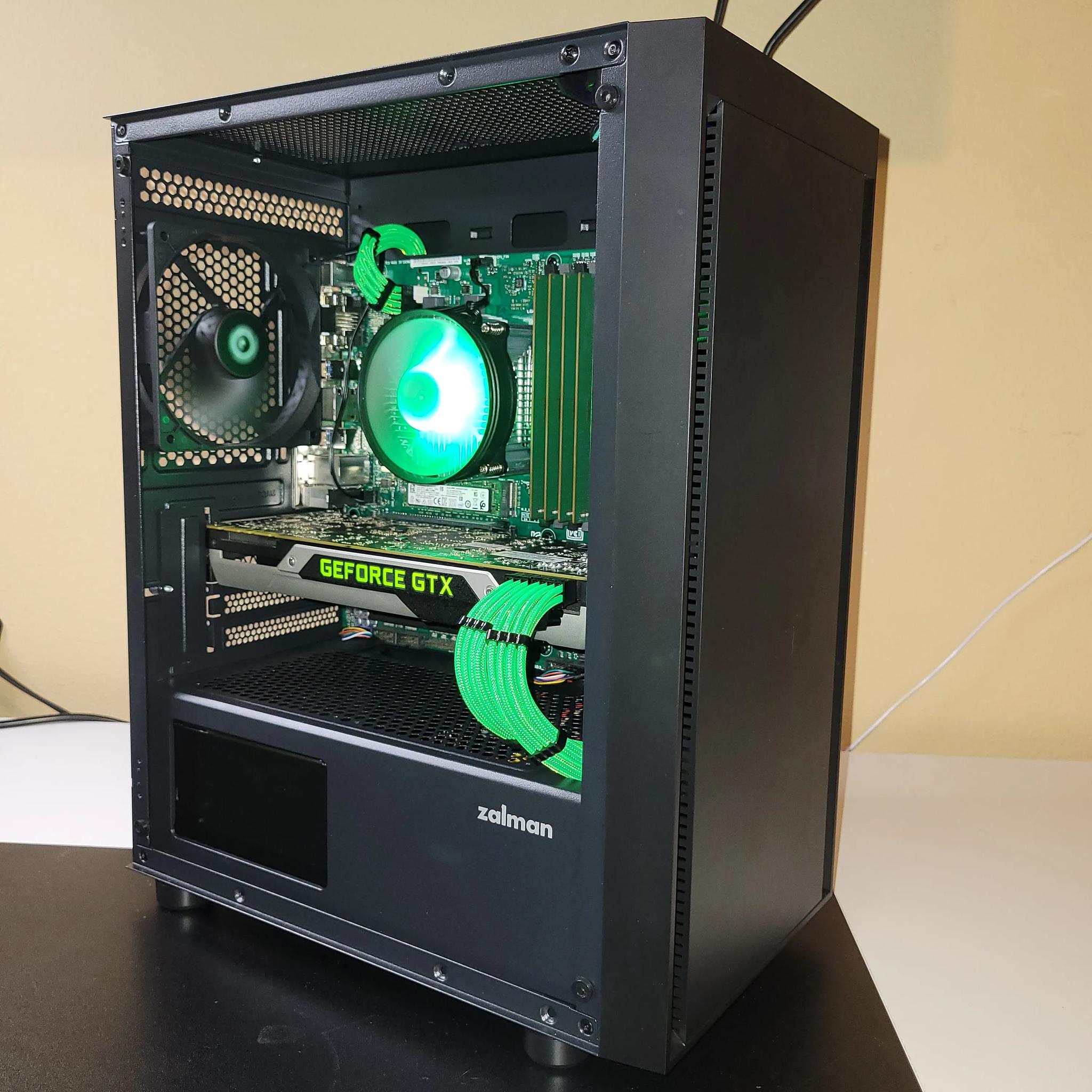Black & Green Budget Build