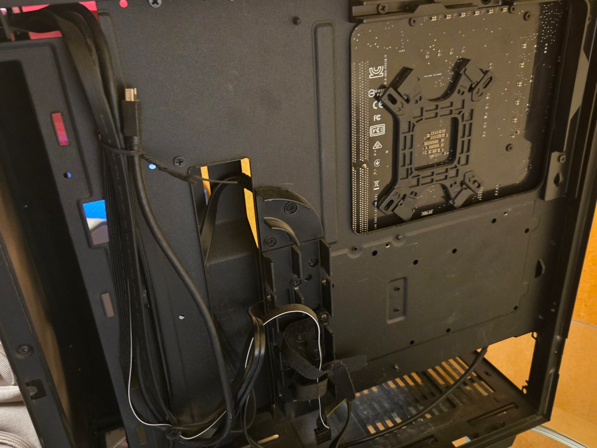 Custom Gaming PC Build half build