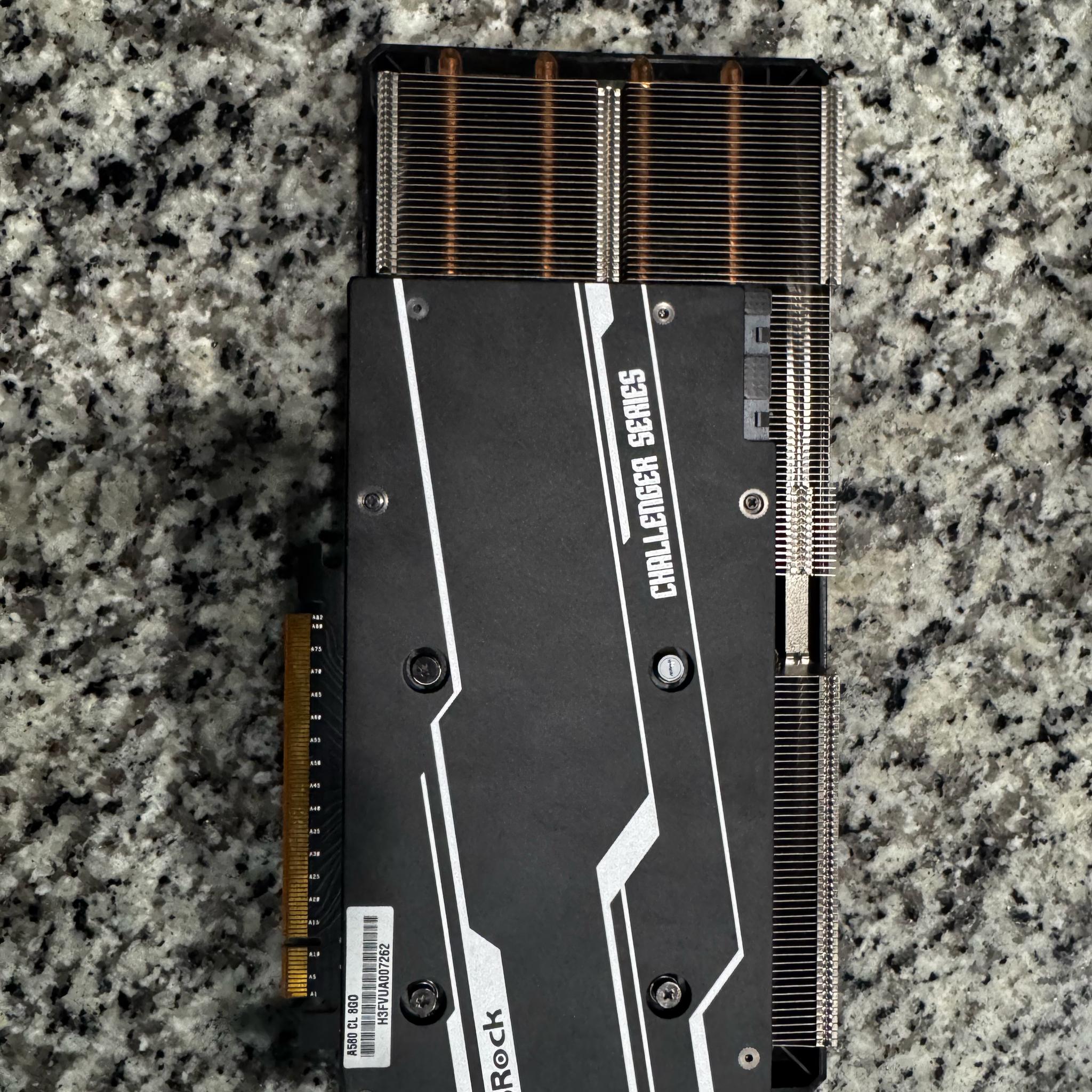 Intel Arc A580 8GB GDDR6 – Excellent 1080p Gaming & Media Card