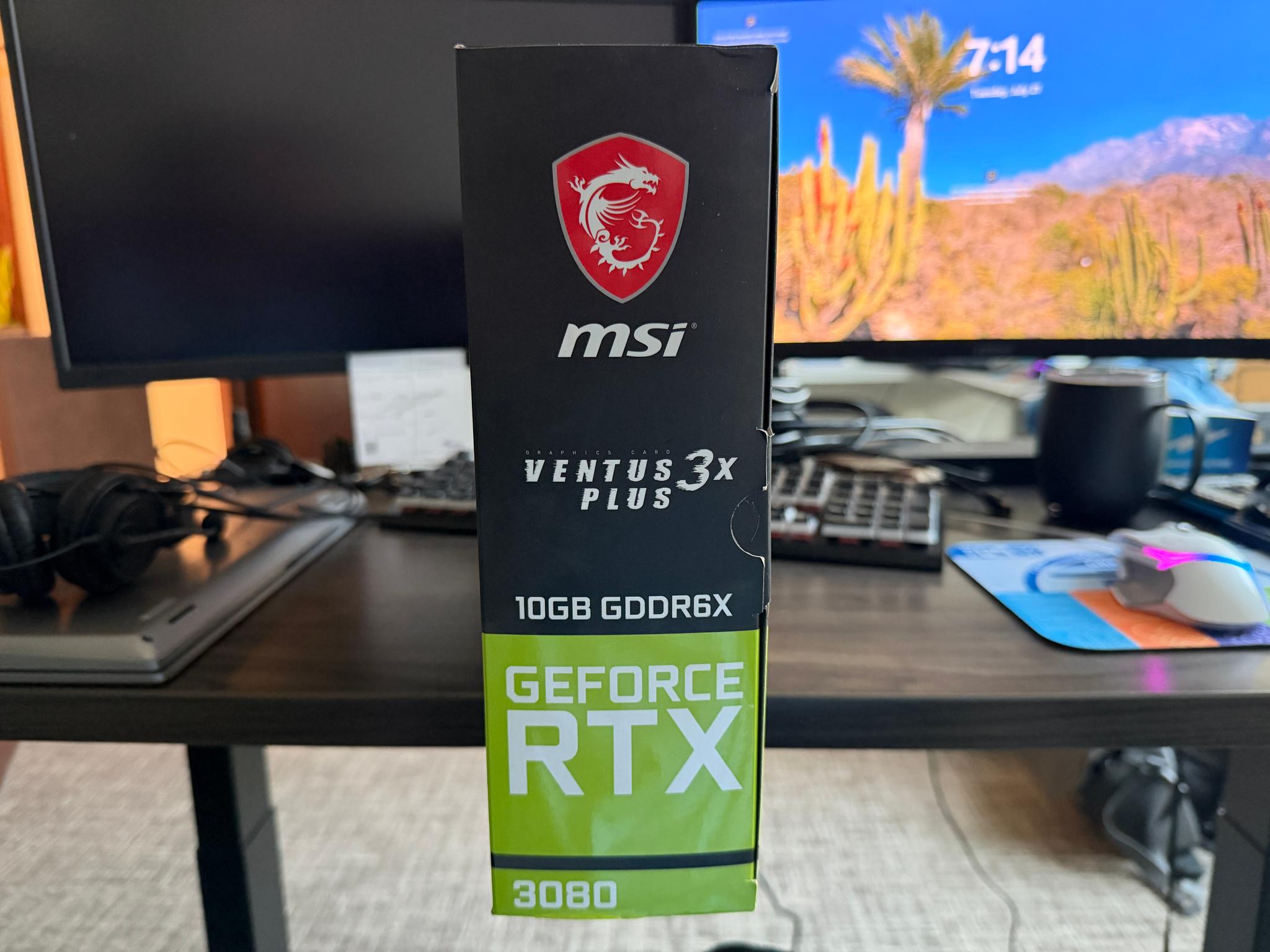 MSI VENTUS 3X PLUS OC GeForce RTX 3080 10GB LHR - Image 4