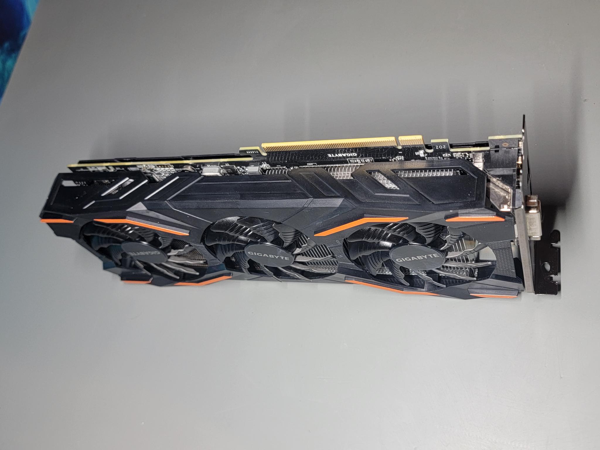GIGABYTE NVIDIA GeForce GTX 1080 8GB GDDR5X Graphics Card (06G-P4-2066-KR)