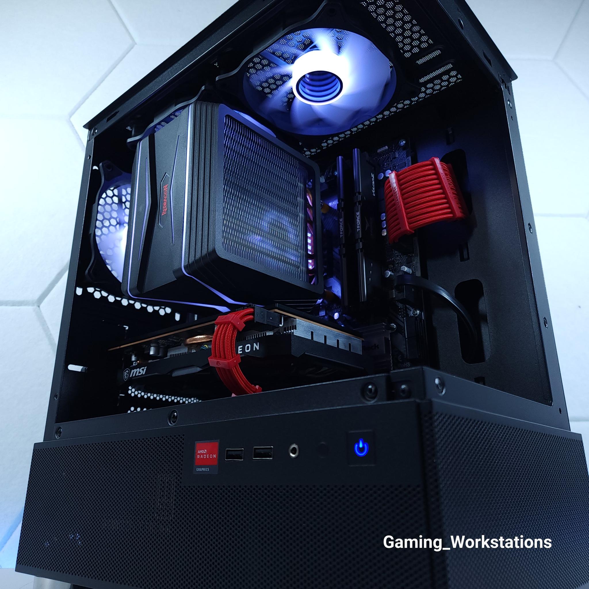 ❤️RX 6600XT●Ryzen 5 4500●1TB NVMe●16GB 3200MHz●1080p Gaming Computer