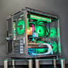 BF💲🏷️ Liquid Cooled/RX 7800XT⚫️Ryzen 8400F(AM5)⚫️32GB DDR5@5200MHz⚫️1TB NVMe/ PCIE 4.0⚫️Windows 11