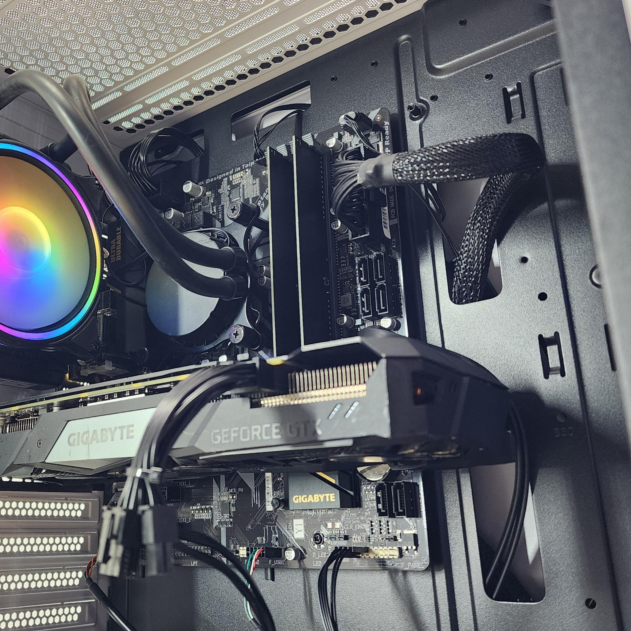Gaming PC i5-9400F 16GB RAM 500GB SSD GTX 1660 SUPER 6GB Windows 11 Computer