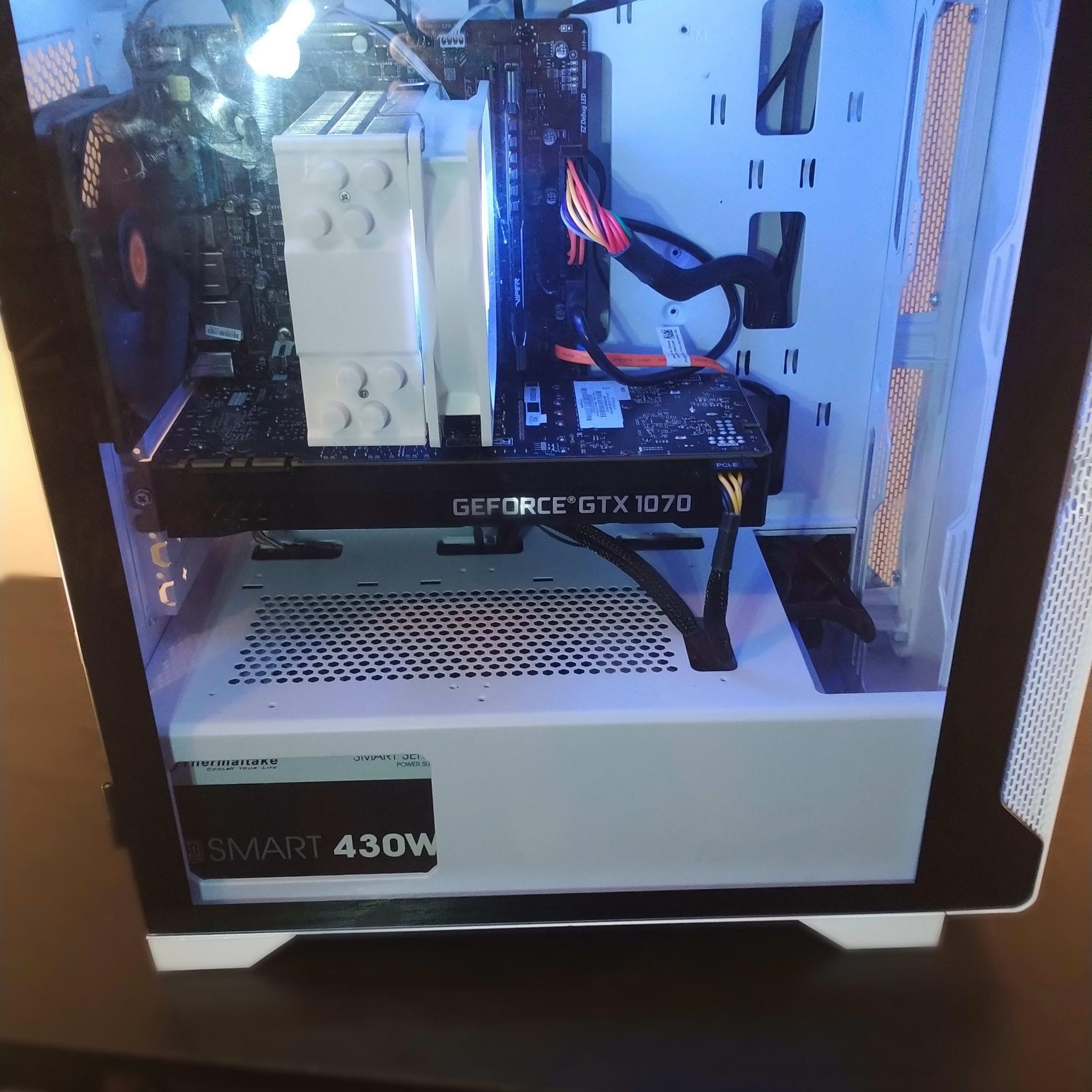 Gtx 1070 i3 10100f gaming pc custom