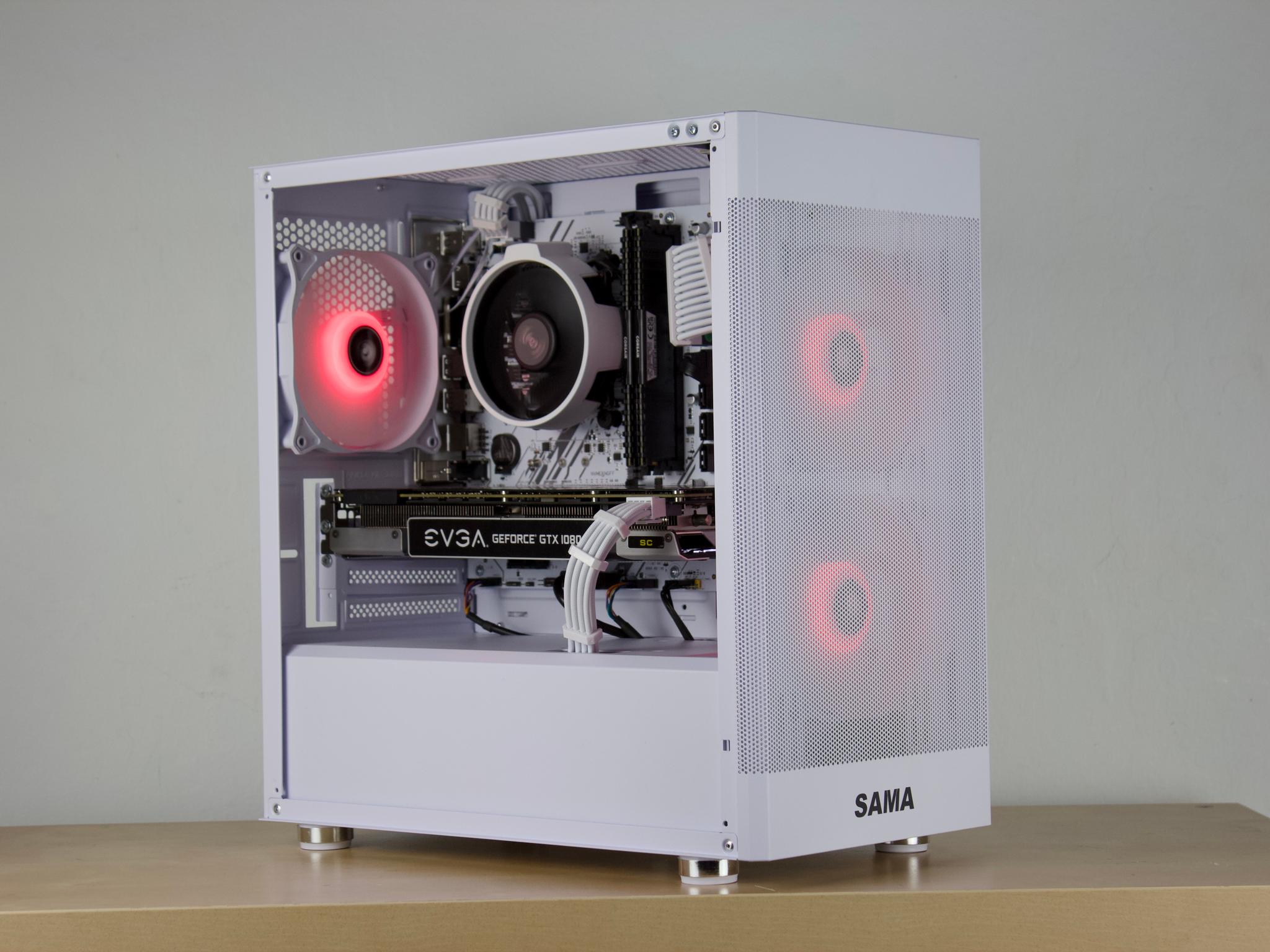 ❄️🧊Budget White PC - GTX 1080, Ryzen 5 2600, 16GB DDR4, 1TB SSD❄️🧊- WiFi/BT