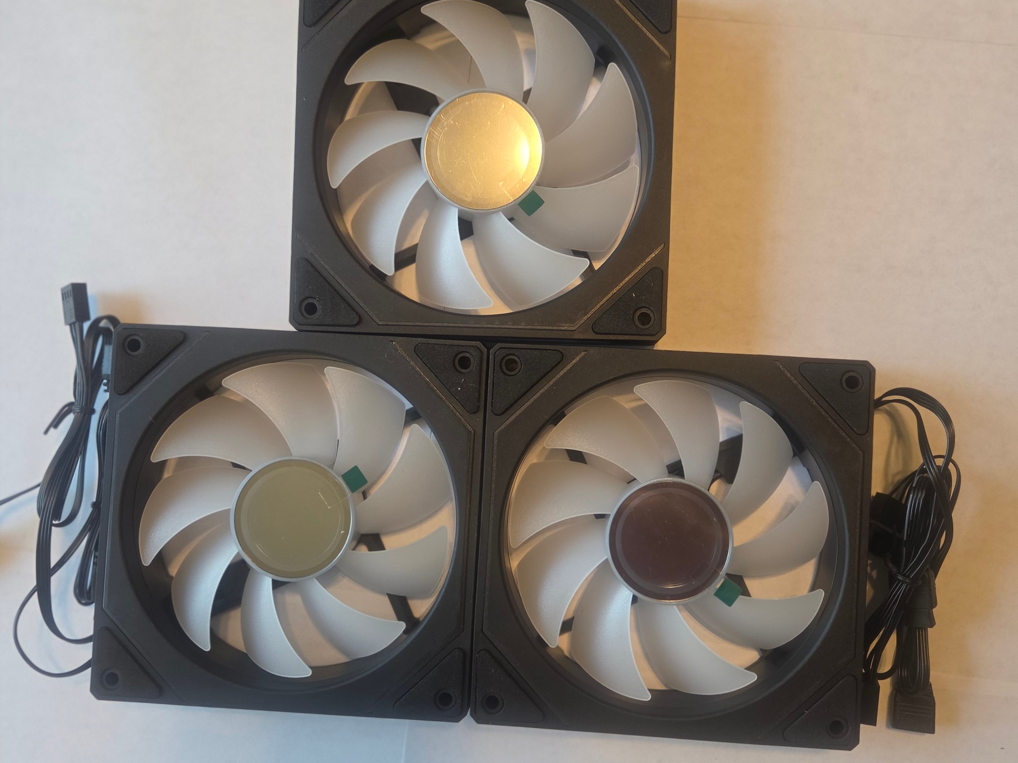 Teucer Infinite Mirror / Prism 4Pro 120mm Fan 3 Pack Black