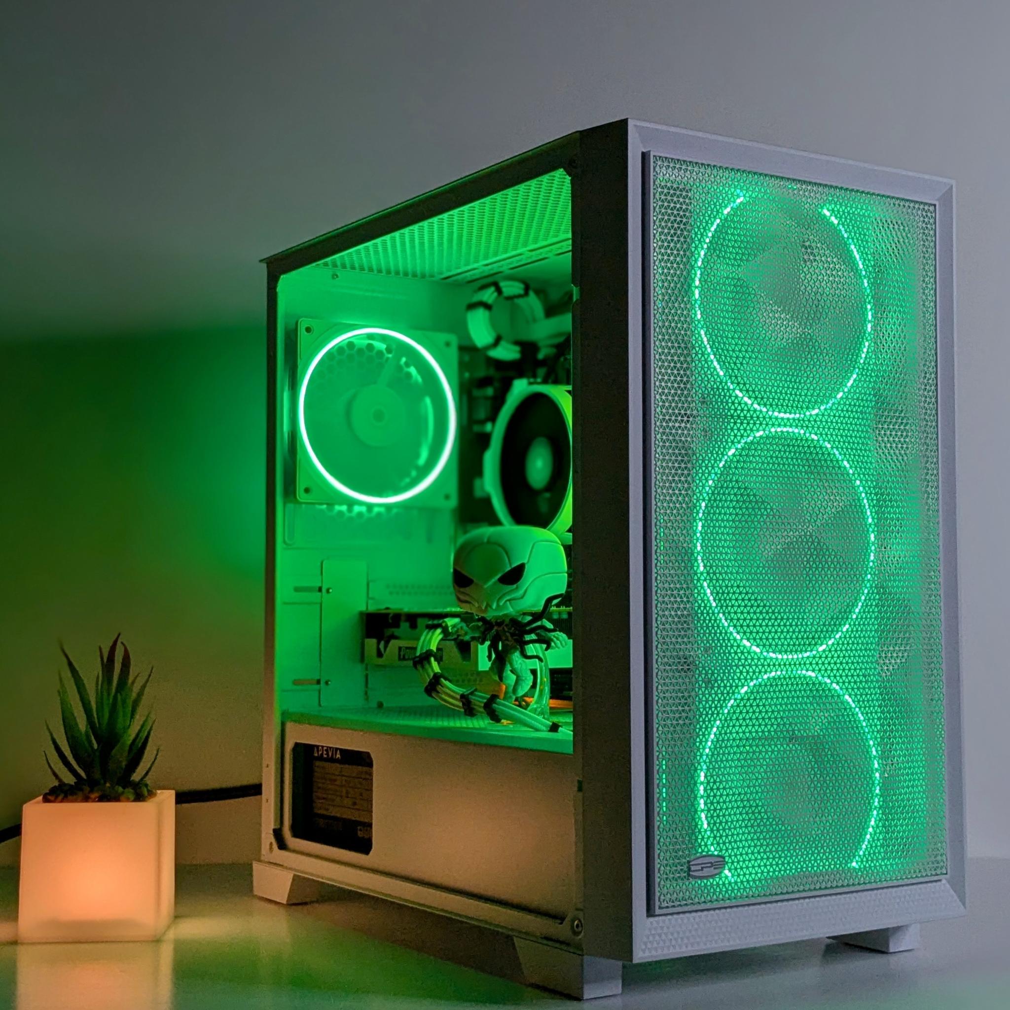 ⚪️⚫️🗯️“P0iSoN” (S:1/E:2)| Ryzen 5@4.3GHz| 6500XT 16GB DDR4(ARGB)| 1TB NVMe PCIE| Windows 11 Pro