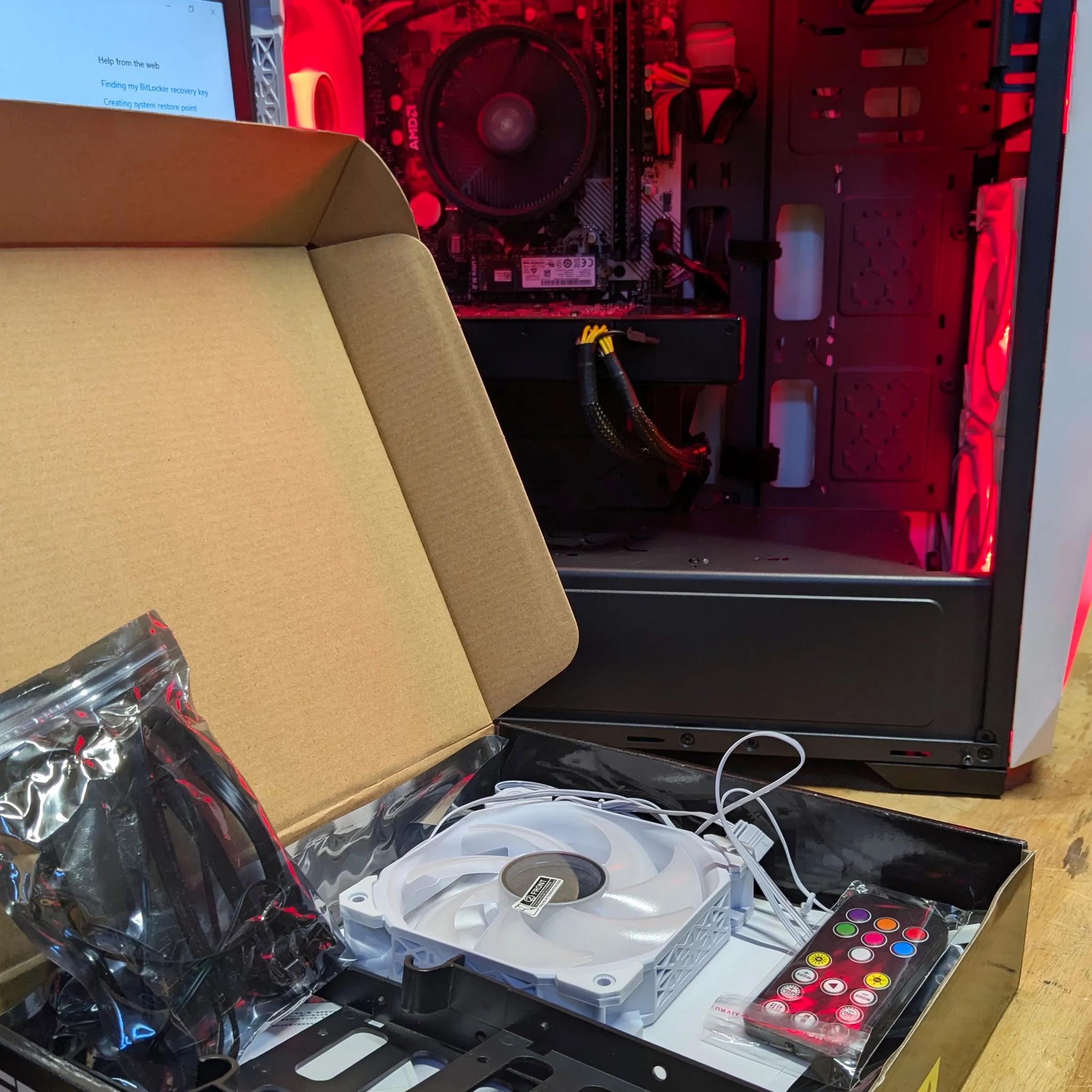 Gaming SALE * AMD Ryzen 3 3200G * AMD RX580 8GB * 16GB DD4 RAM * 128GB M.2 1TB 2.5" SSD * ARGB *