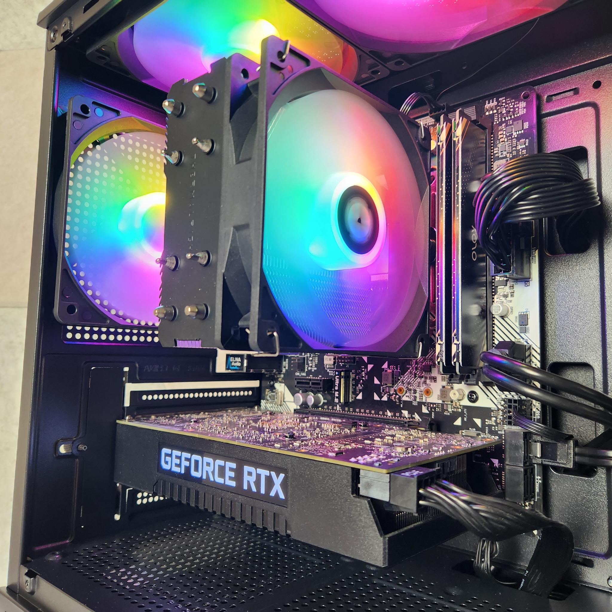 🌈Gaming PC | RTX 2060 Super 8GB | Ryzen 5 2600 | 16GB RAM | 512GB SSD | 700W PSU | Windows 11 |