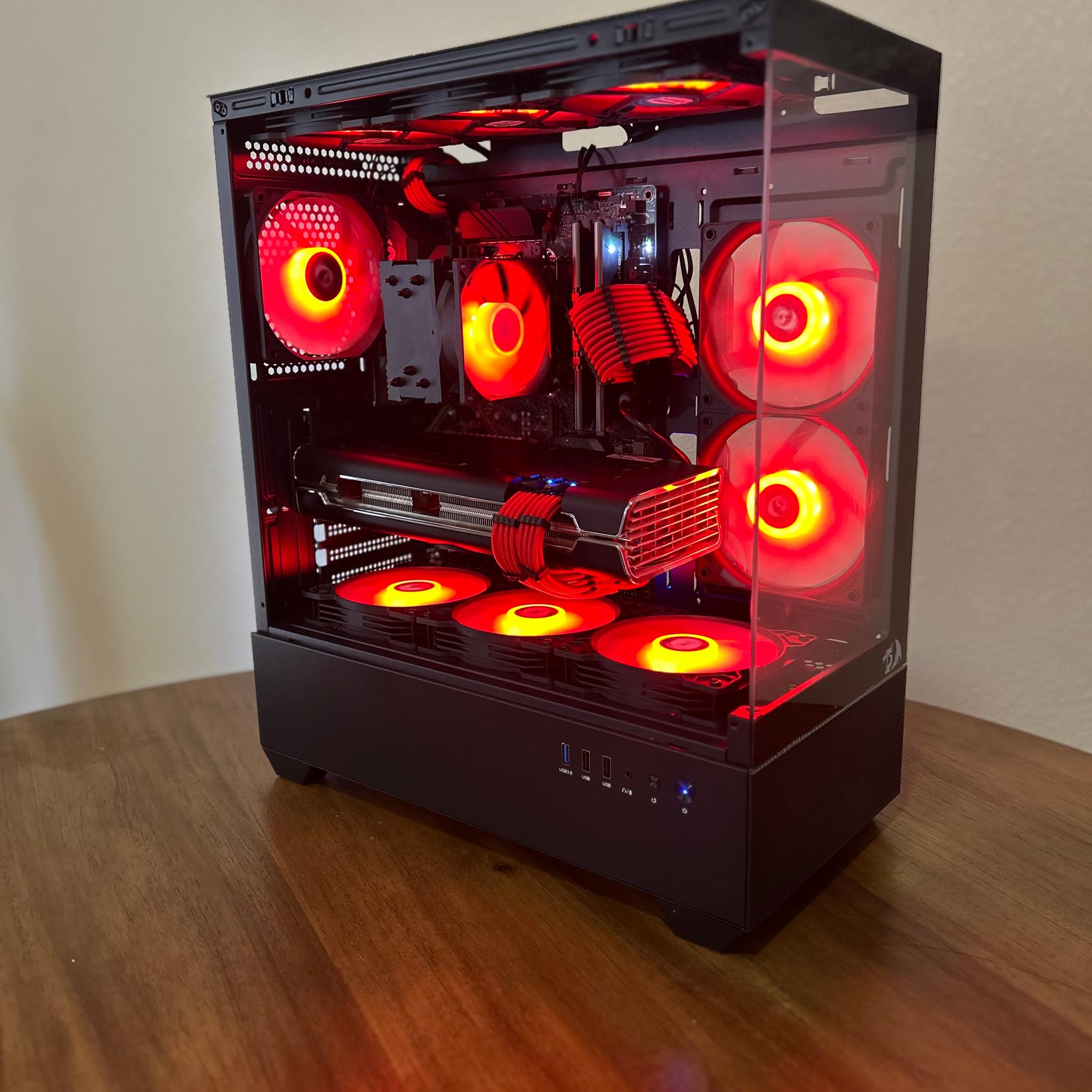 AMD Radeon 5700XT 12 GB Ryzen 5 5500 16GB RAM 1TB m.2 SSD WiFi ready gaming beast