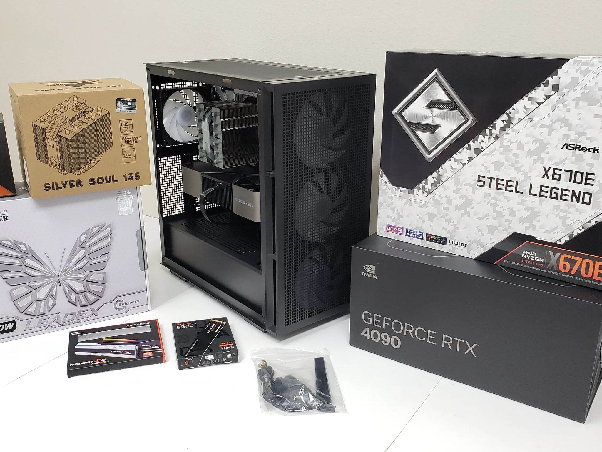PC on Sale! Ryzen 7 7800X3D, RTX 4090, 64GB-DDR5 6000, 4TB SSD NVMe, 1000W PSU
