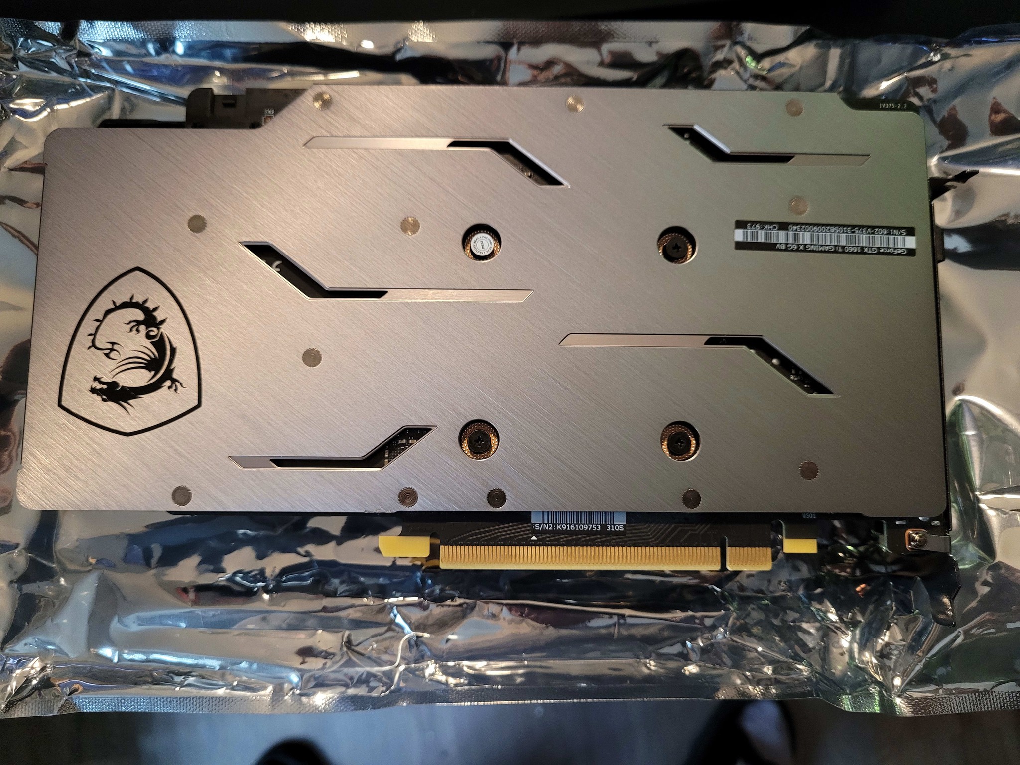 Brand New! MSI GeForce GTX 1660 Ti 6 GB GAMING X Video Card 