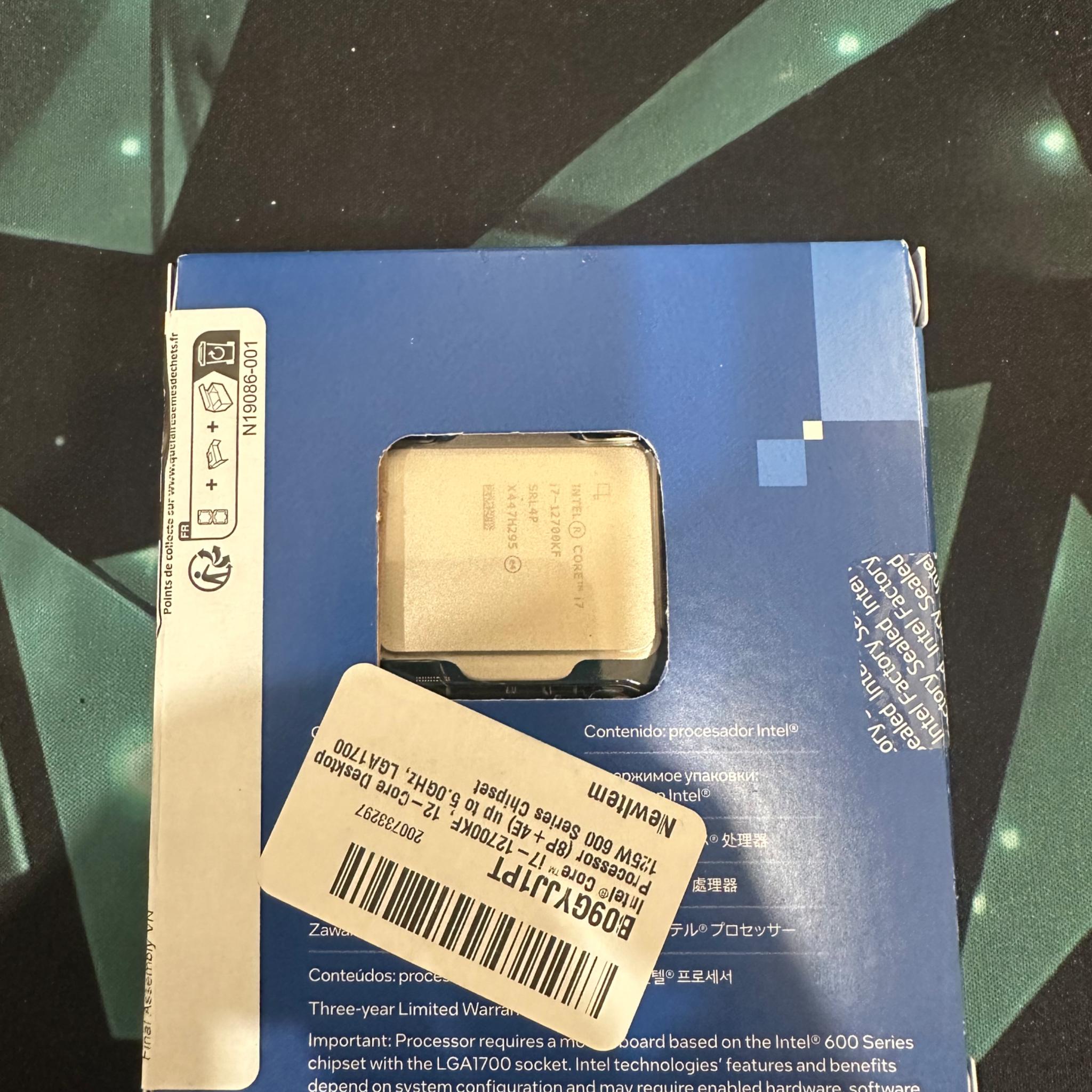 Intel Core i7-12700KF Desktop Processor