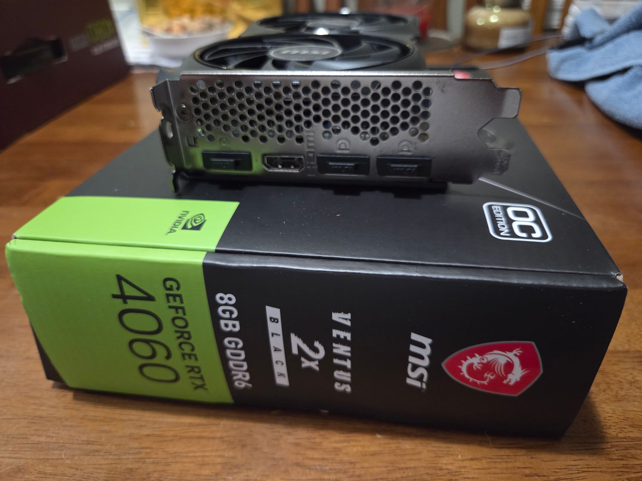 MSI VENTUS 2X BLACK GeForce RTX 4060