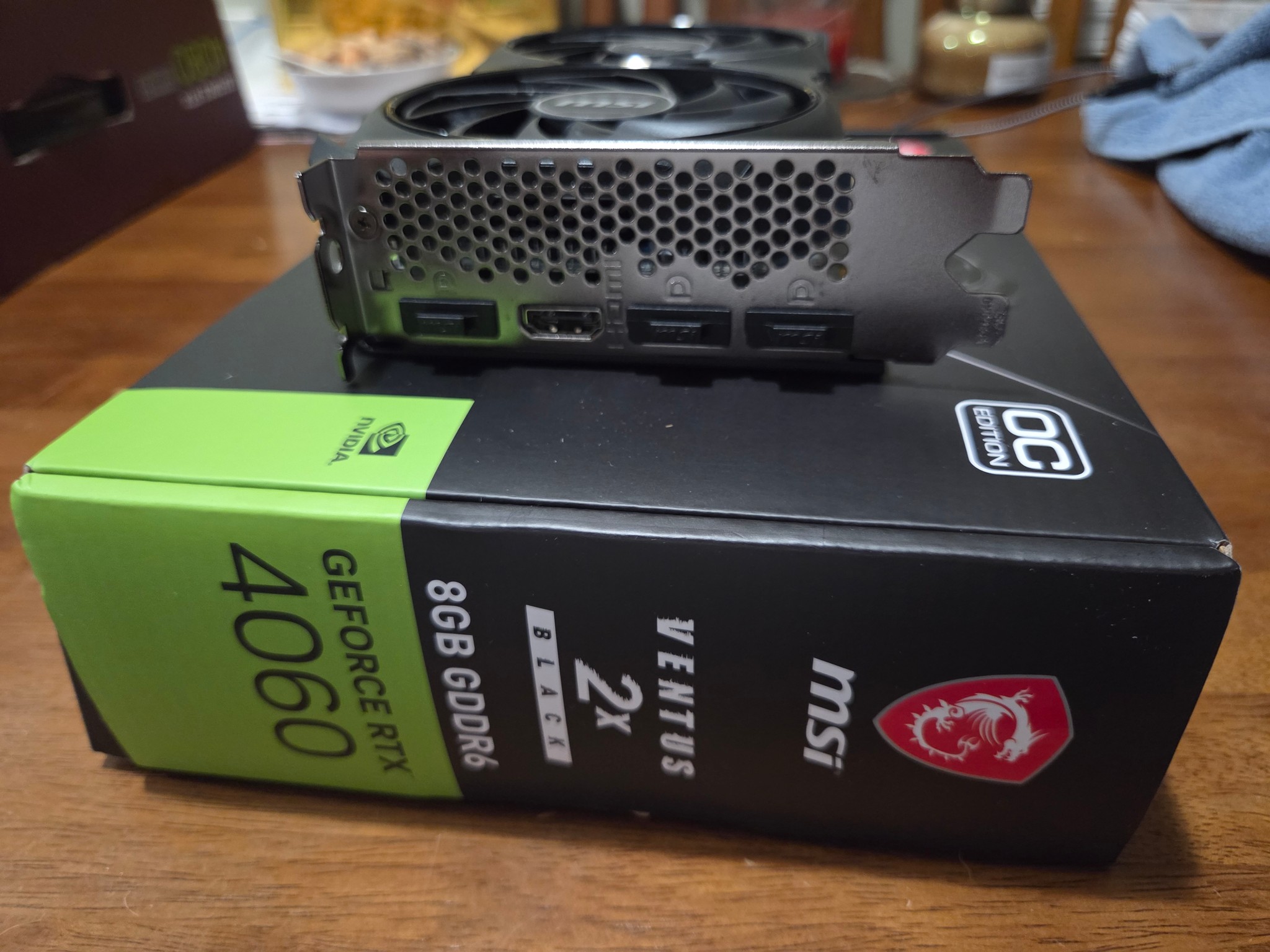 MSI VENTUS 2X BLACK GeForce RTX 4060